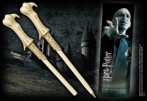 Harry Potter - Voldemort Wand Pen and Bookmark - flash vidéo