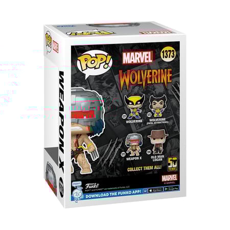Funko Pop! Marvel: Wolverine 50th Anniversary - Ultimate Weapon X - flash vidéo