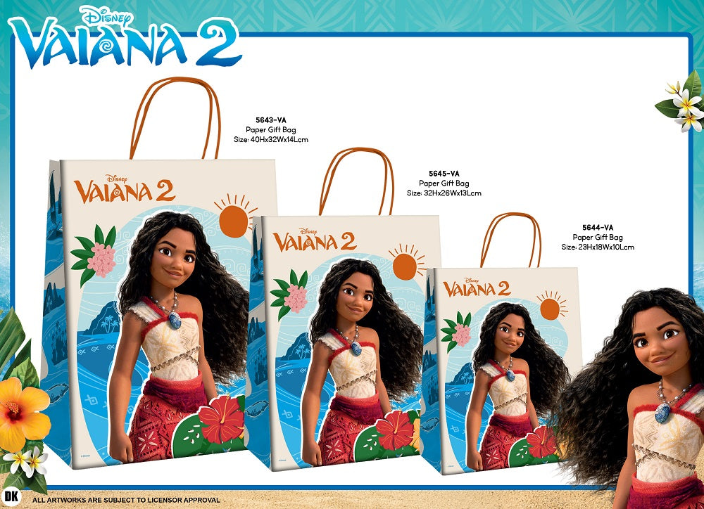 Disney - Vaiana - Sac de courses en papier