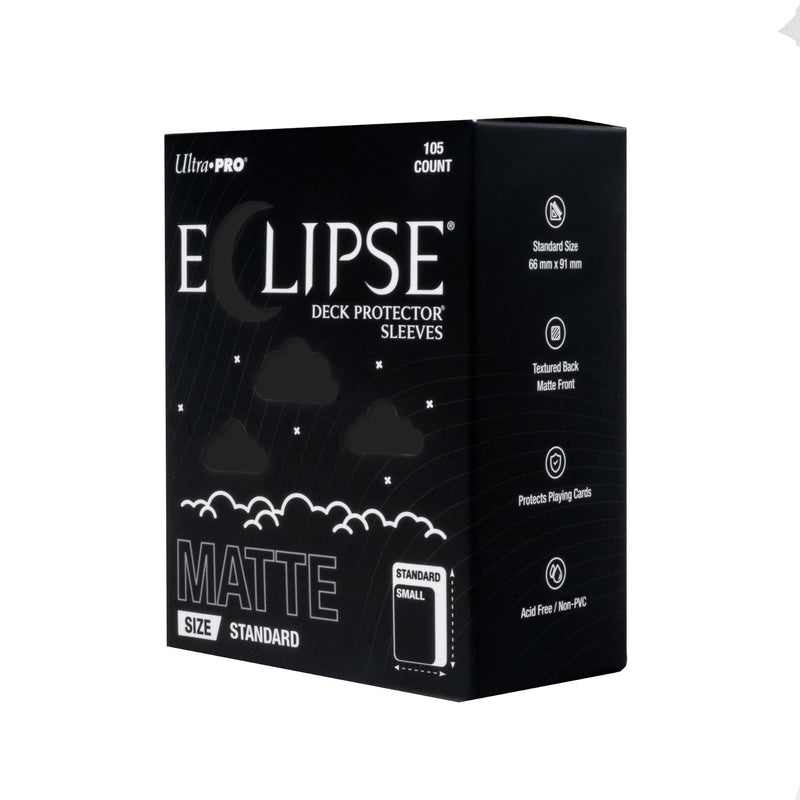 Ultra Pro - Pochettes de protection ECLIPSE standard mates - 105 pièces - Noir jais