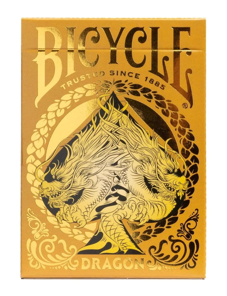 Bicycle - Carte de jeu Standard 56 pièce(s) Dragon Gold - flash vidéo