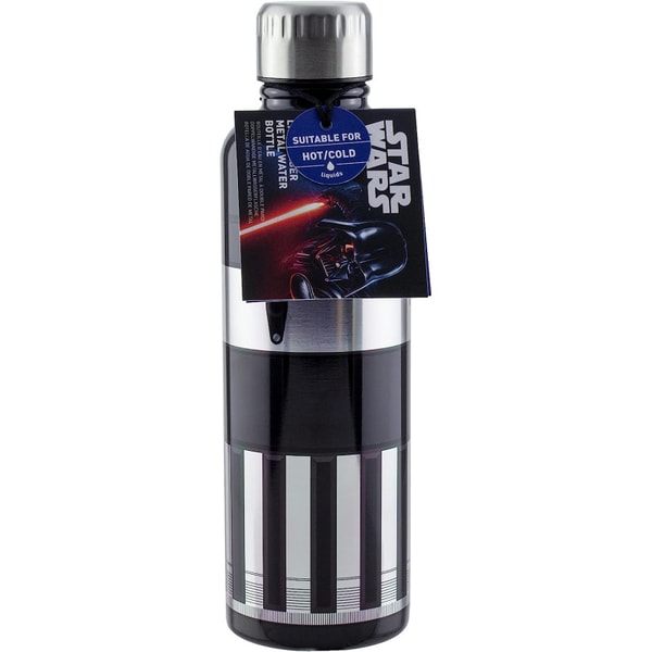 Disney - Star Wars - Bouteille d'eau en métal sabre laser de Dark Vador 500ml - flash vidéo