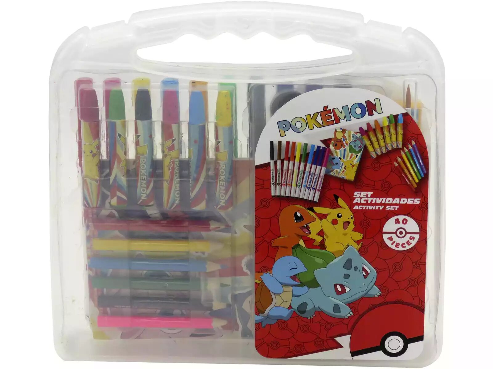 Pokémon - Coffret à dessins 40pcs - flash vidéo