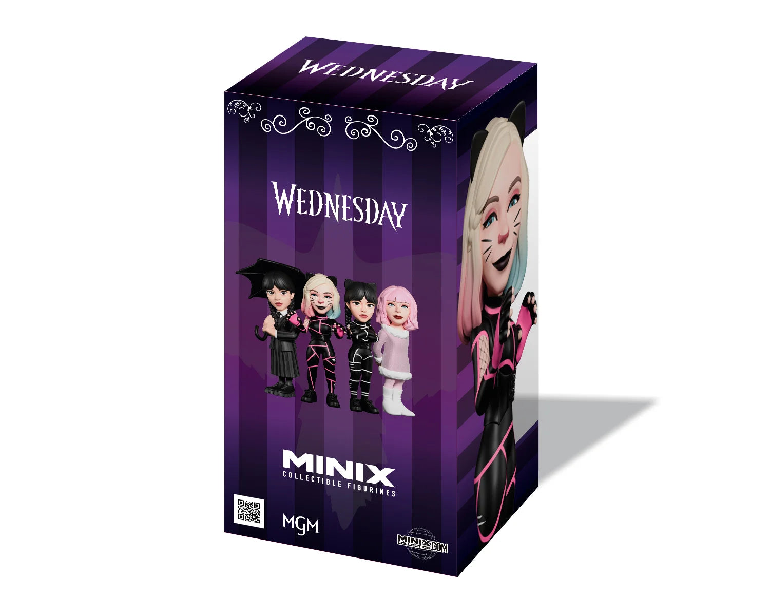 Minix - TV Series #170 - Wednesday - Enid en chat - Figurines PVC 12 cm