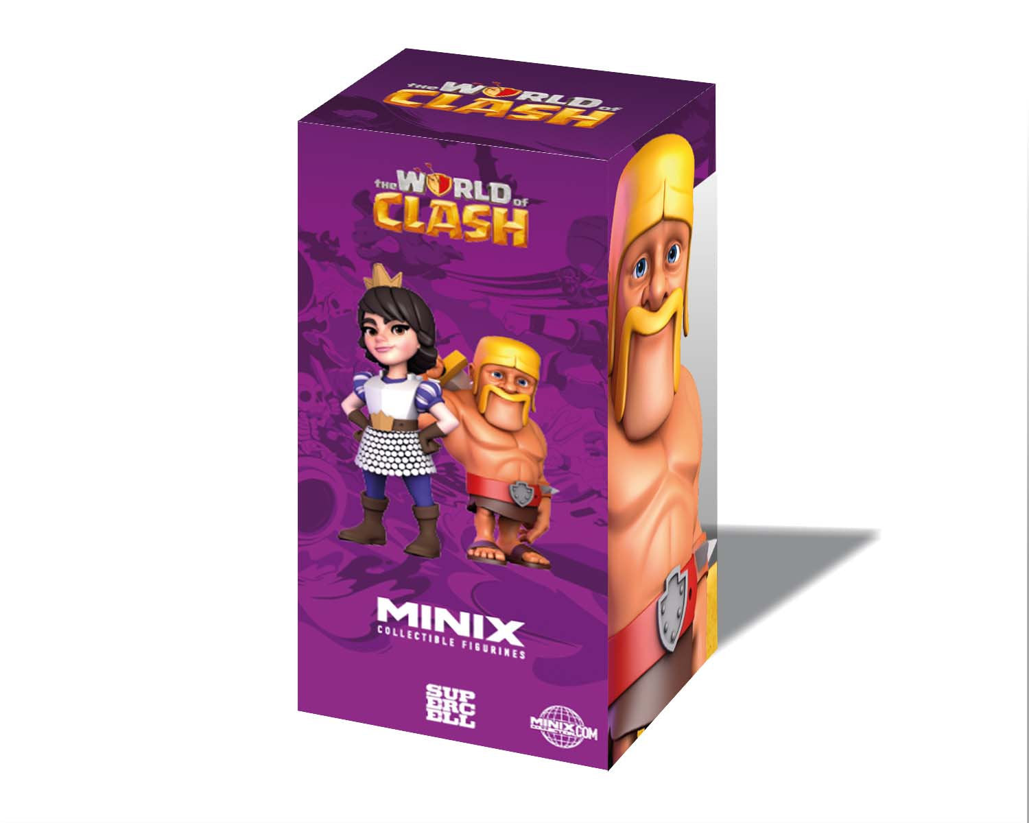 Minix - Video Games #107 - World of Clash - Barbare - Figurines PVC 12 cm