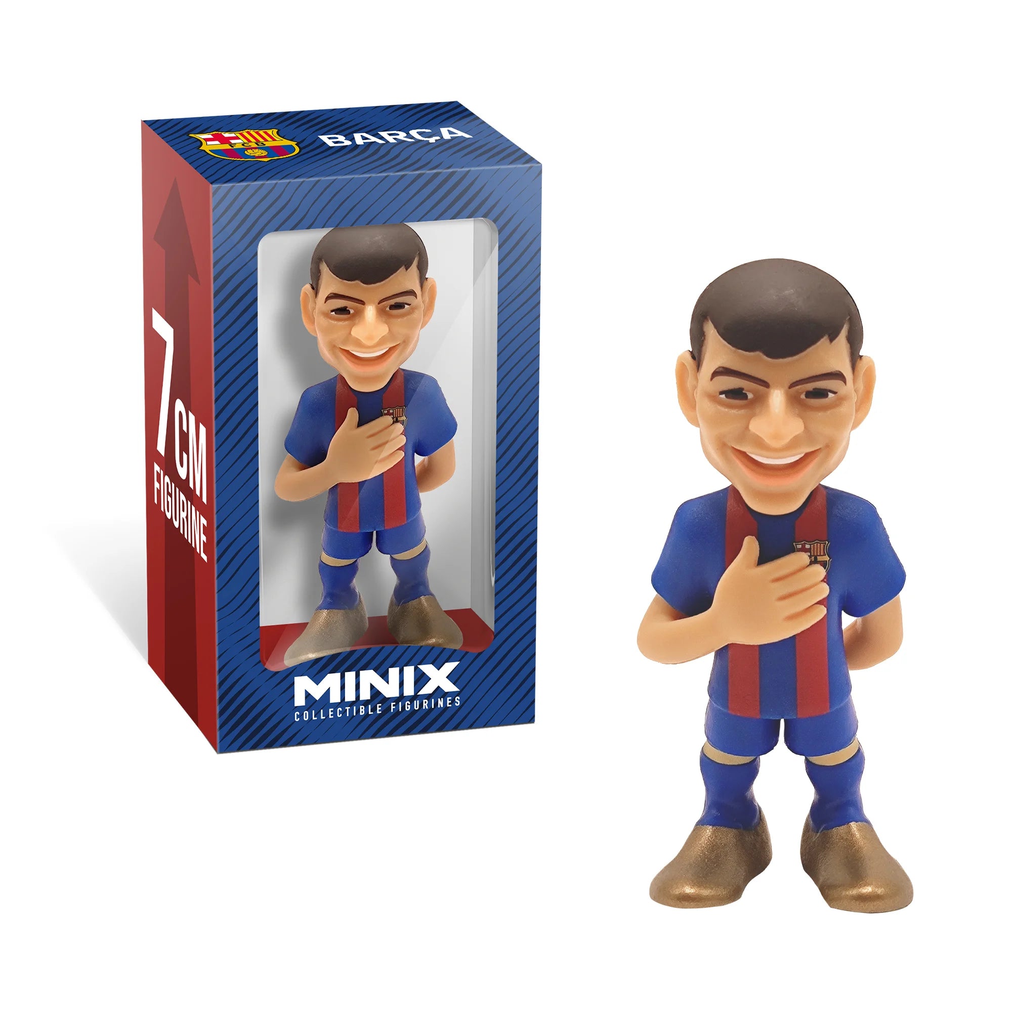 Minix - Box - FC Barcelone - Pedri - Figurines PVC 7 cm