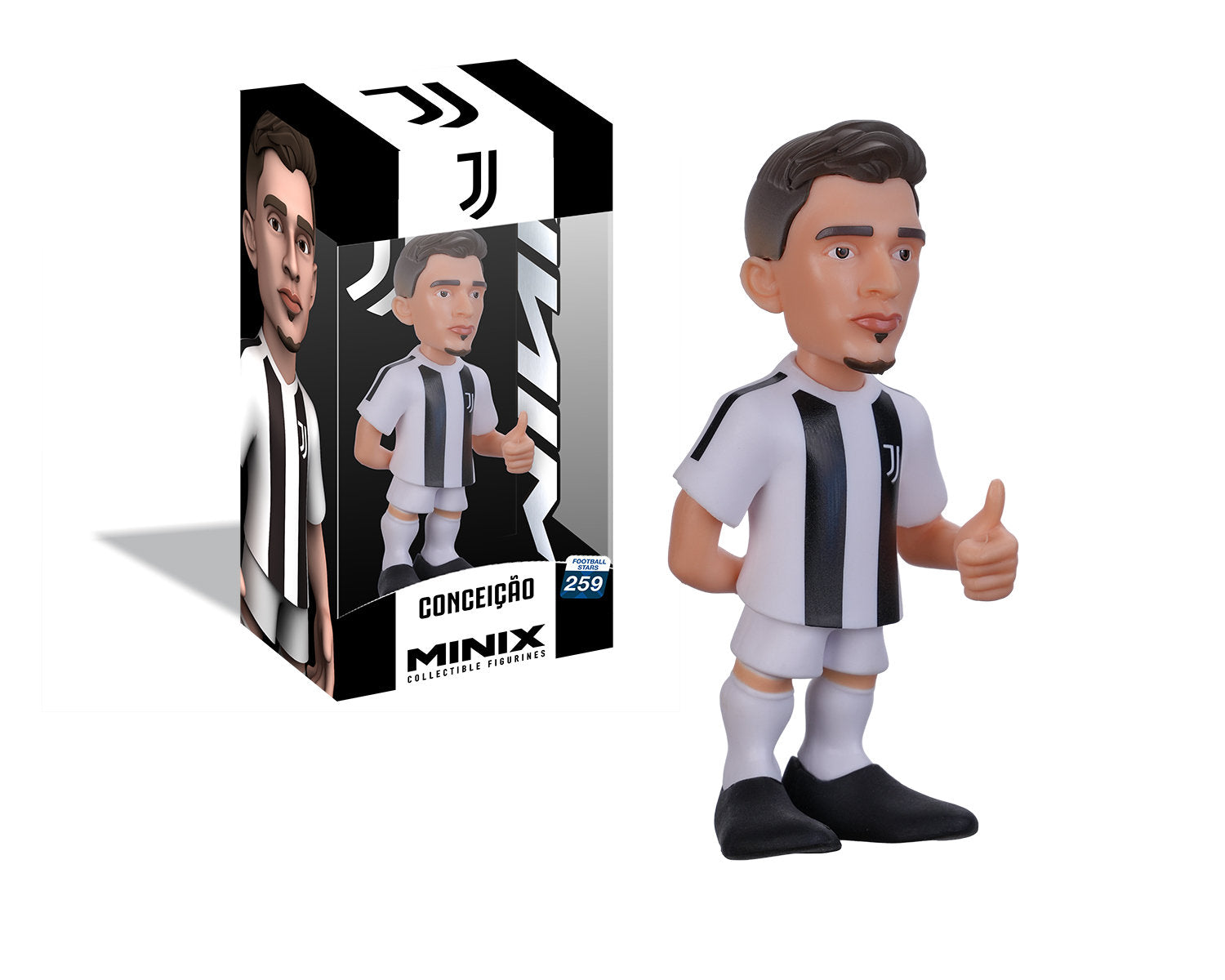 Minix - Football Stars #259 - Juventus - Francisco Conceicao - Figurines PVC 12 cm