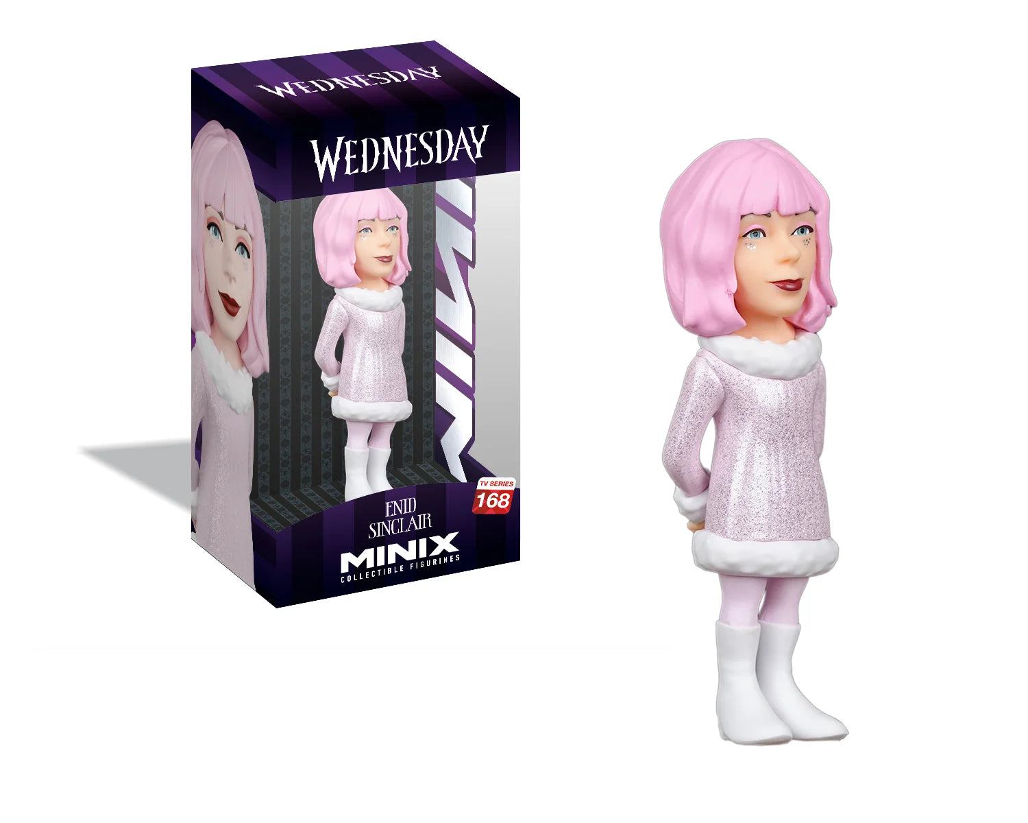 Minix - TV Series #168 - Wednesday - Enid Sinclair en robe de bal - Figurines PVC 12 cm
