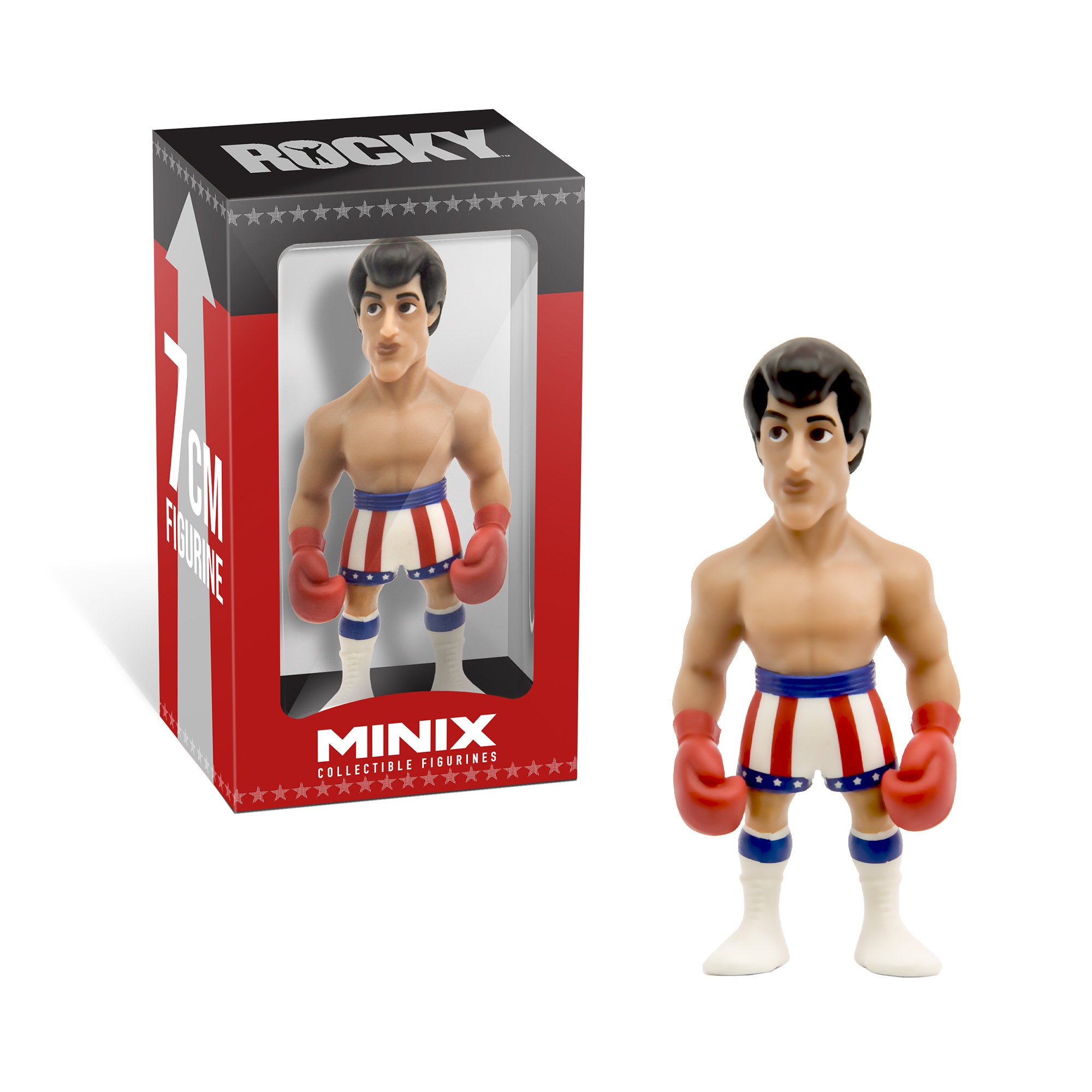 Minix - Box - Rocky IV - Rocky Balboa - Figurines PVC 7 cm