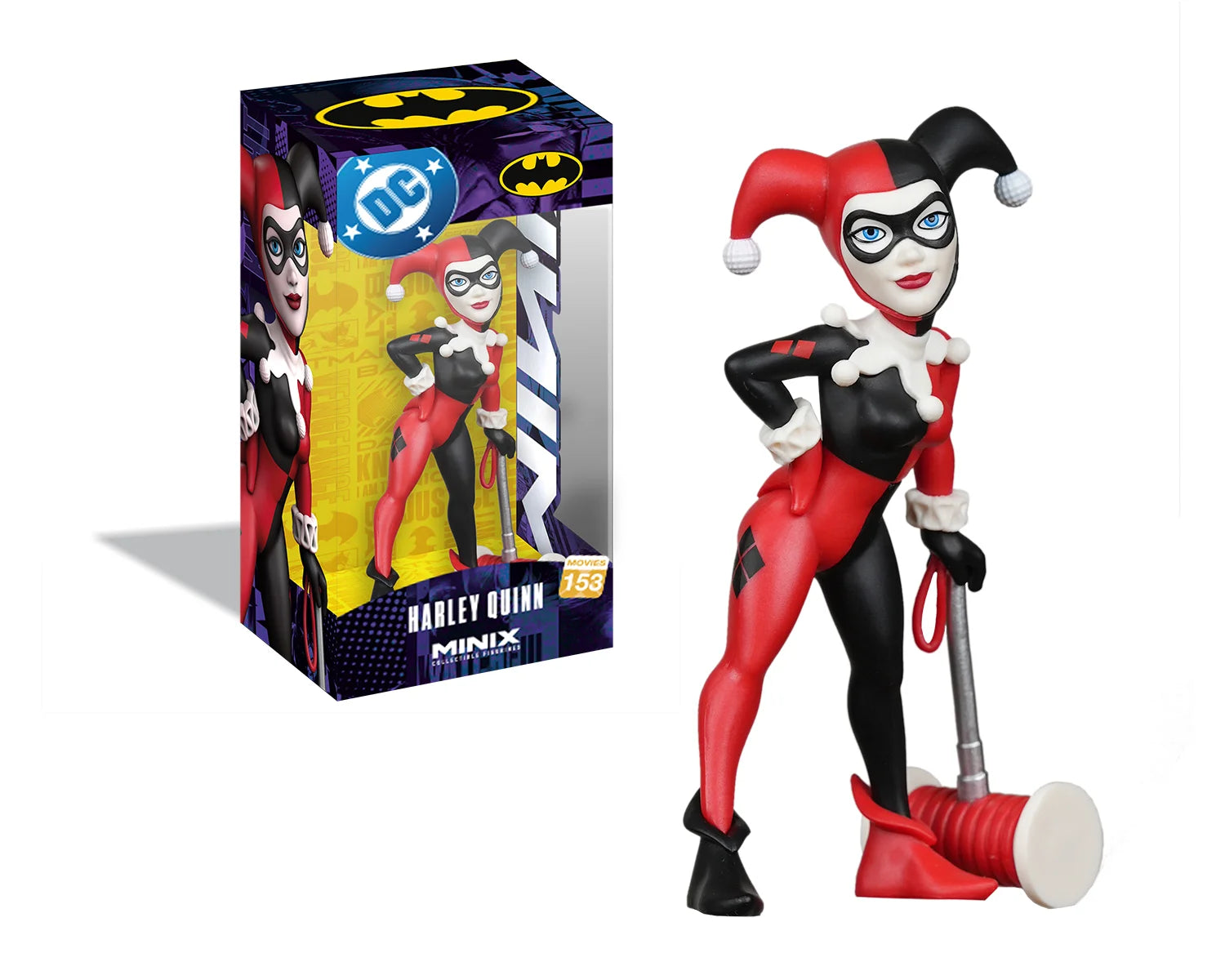 Minix - Movies #153 - DC Comics - Harley Quinn With Hammer New Suit - Figurines PVC 12 cm