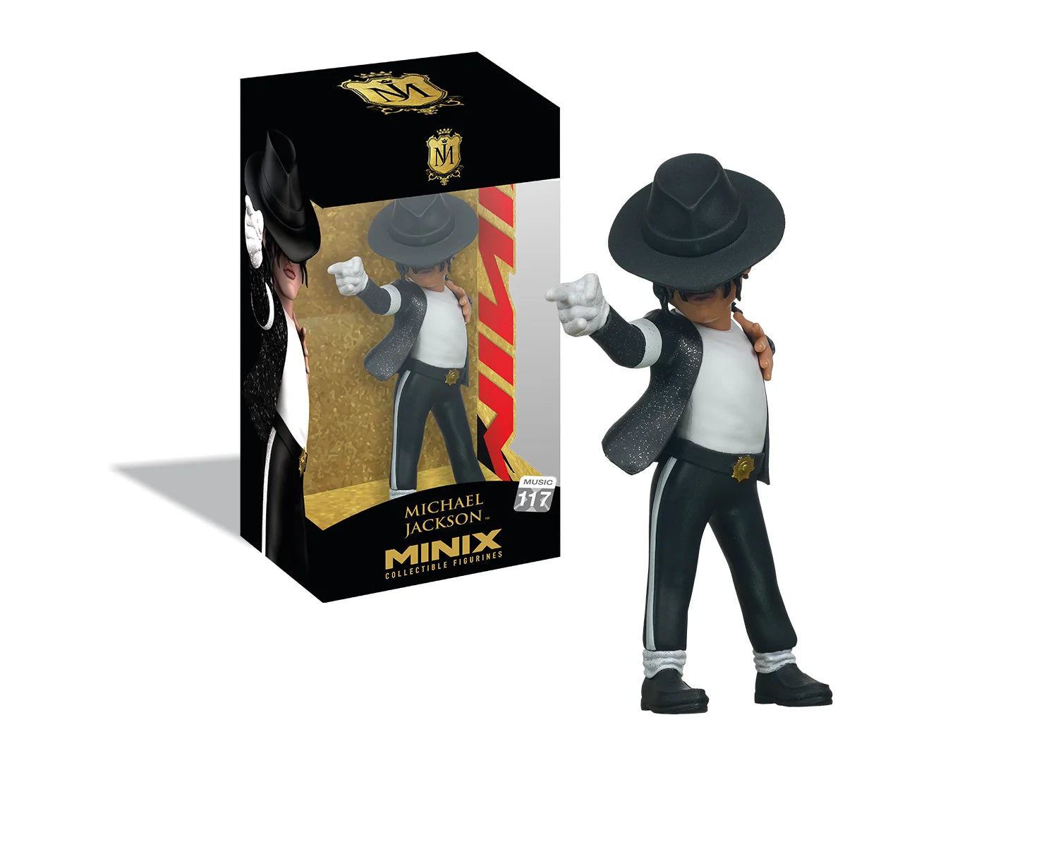 Minix - Music #117 - Michael Jackson - Billie Jean - Figurines PVC 12 cm