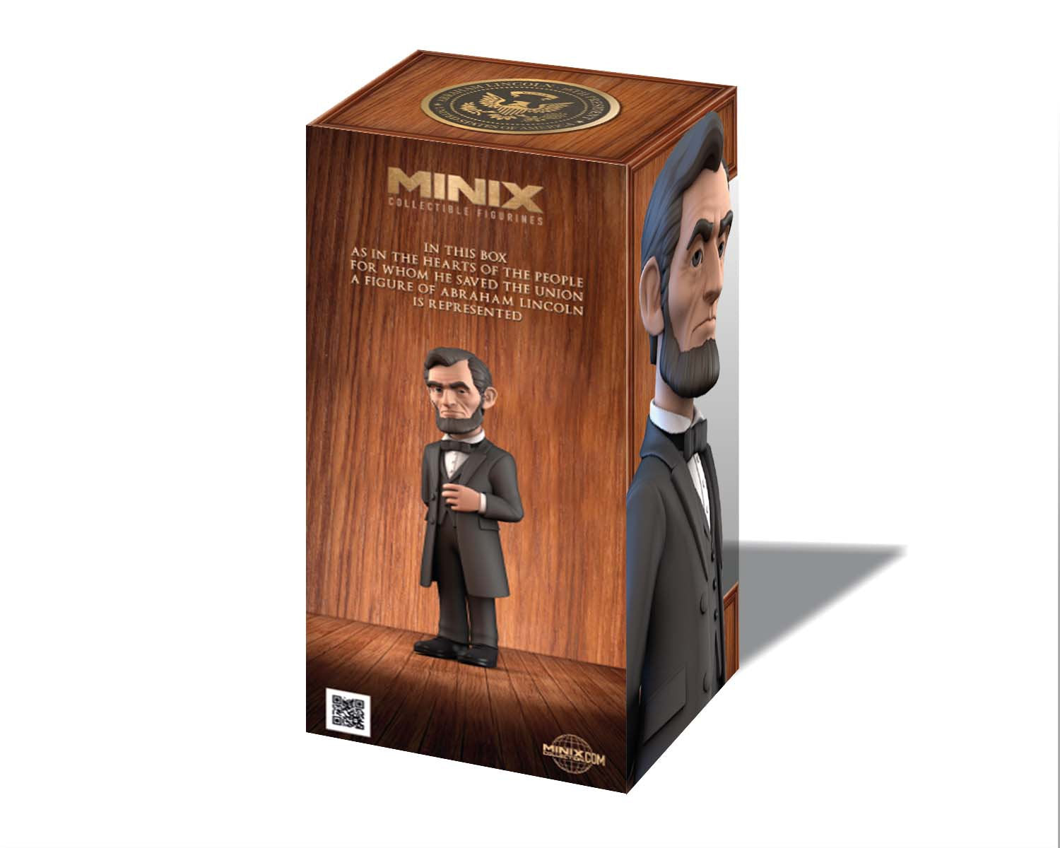 Minix - Celebrity #16 - Abraham Lincoln - Figurines PVC 12 cm