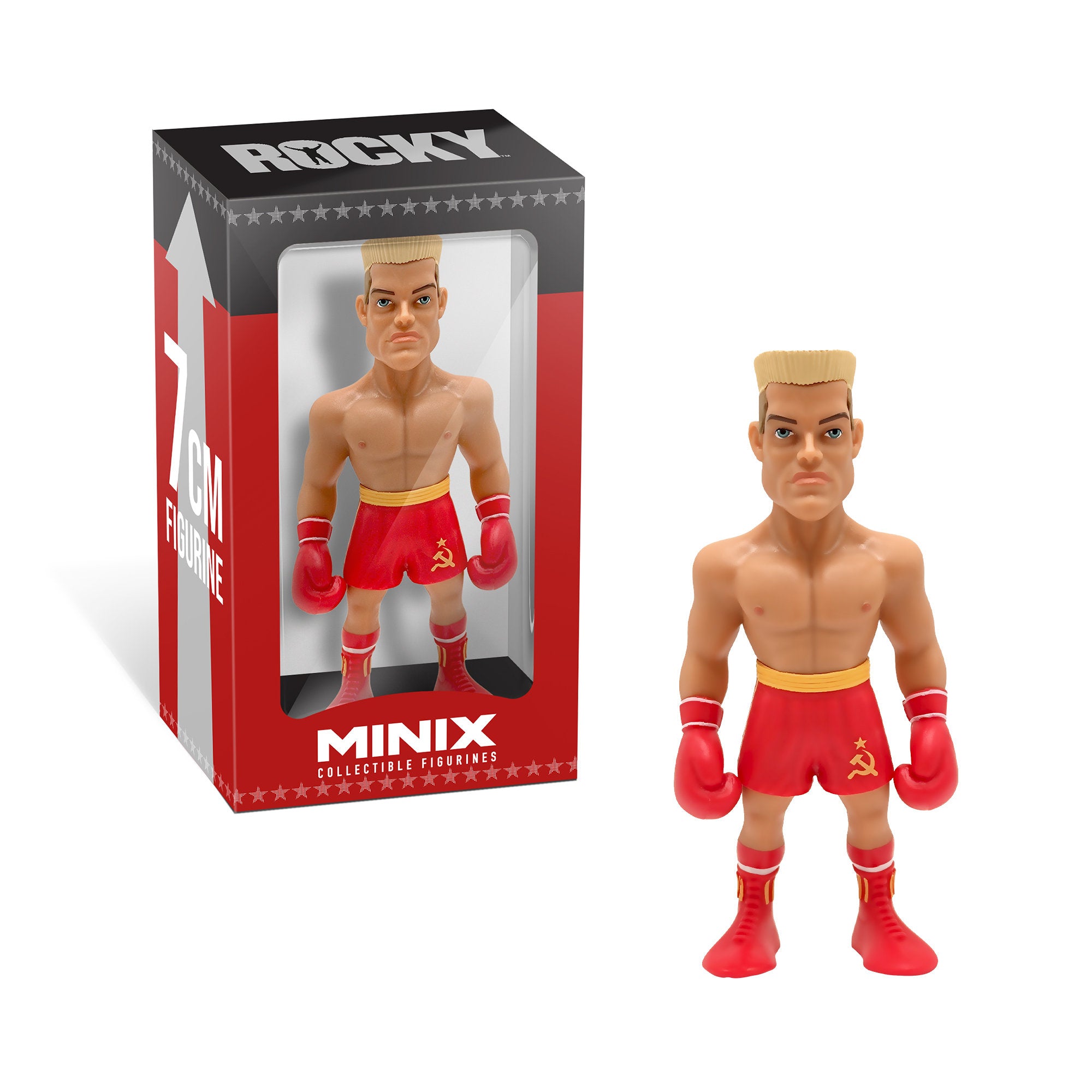Minix - Box - Rocky IV - Ivan Drago - Figurines PVC 7 cm