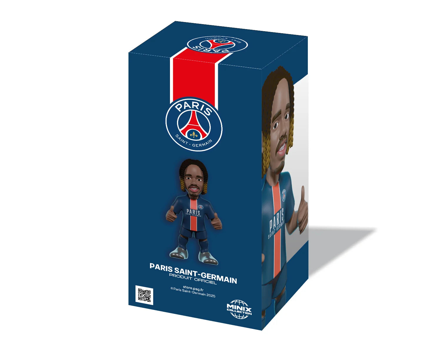 Minix - Football Stars #265 - PSG Barcola - Figurines PVC 12 cm