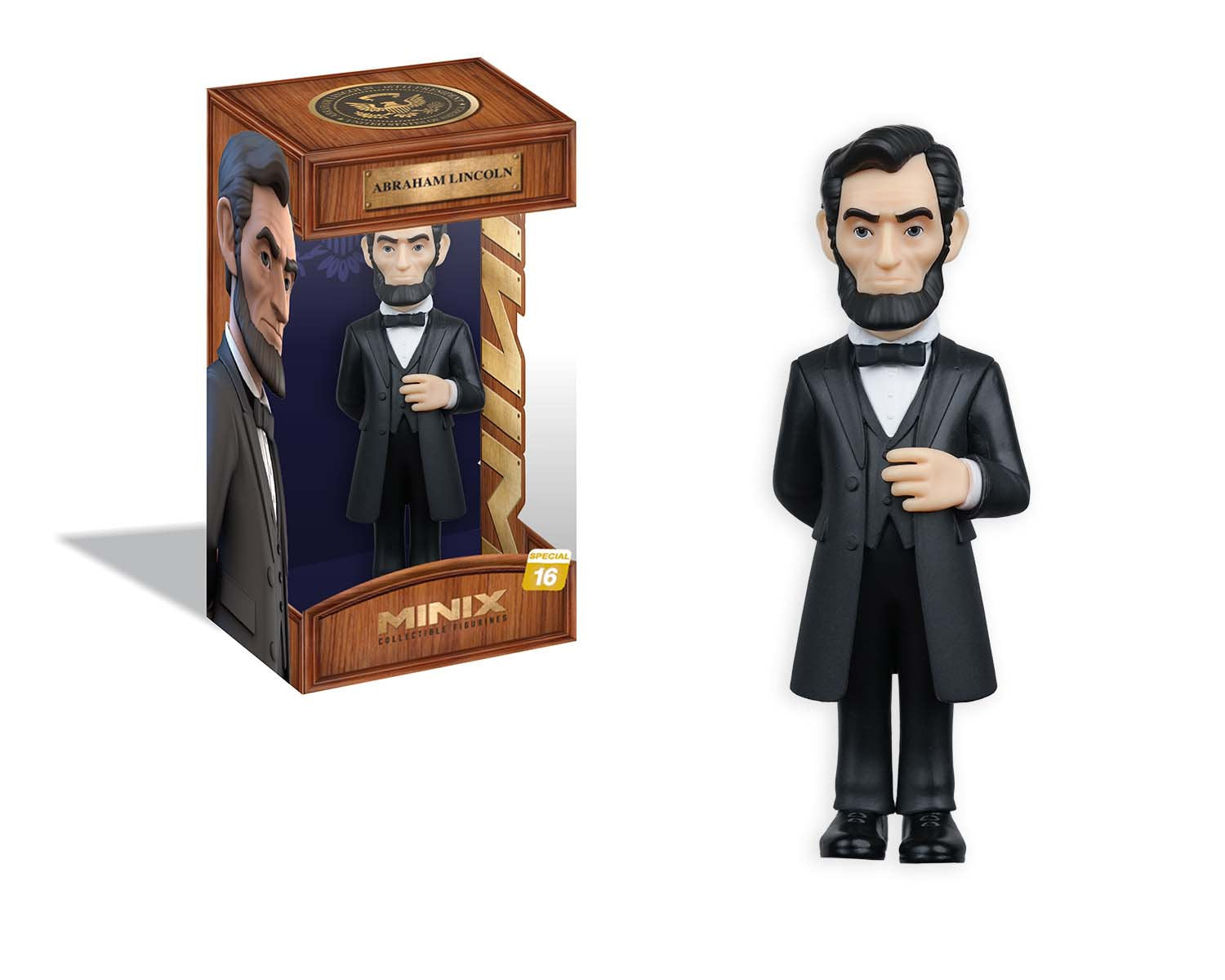 Minix - Celebrity #16 - Abraham Lincoln - Figurines PVC 12 cm