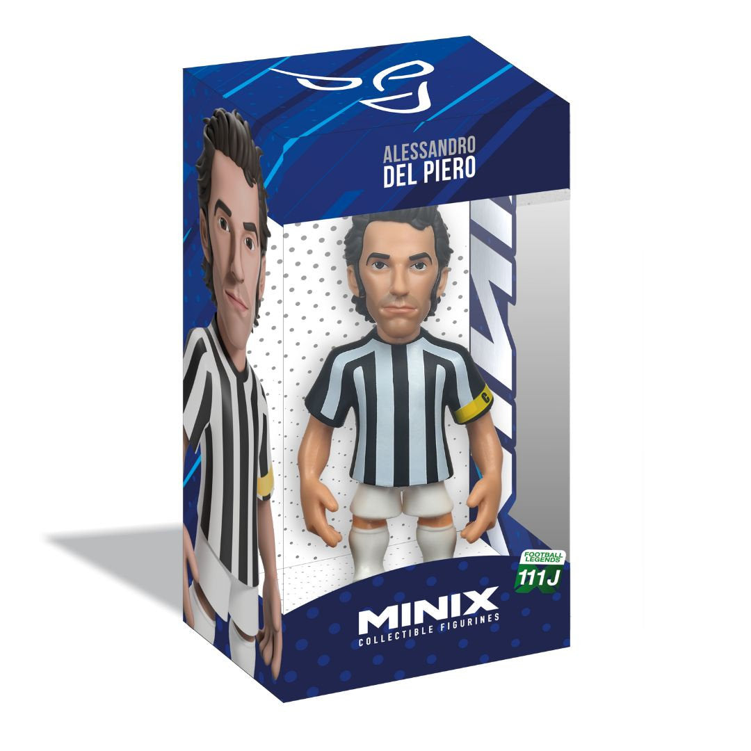 Minix - Football Legends #111J - Juventus Football Club - Alessandro Del Piero Statue 12cm