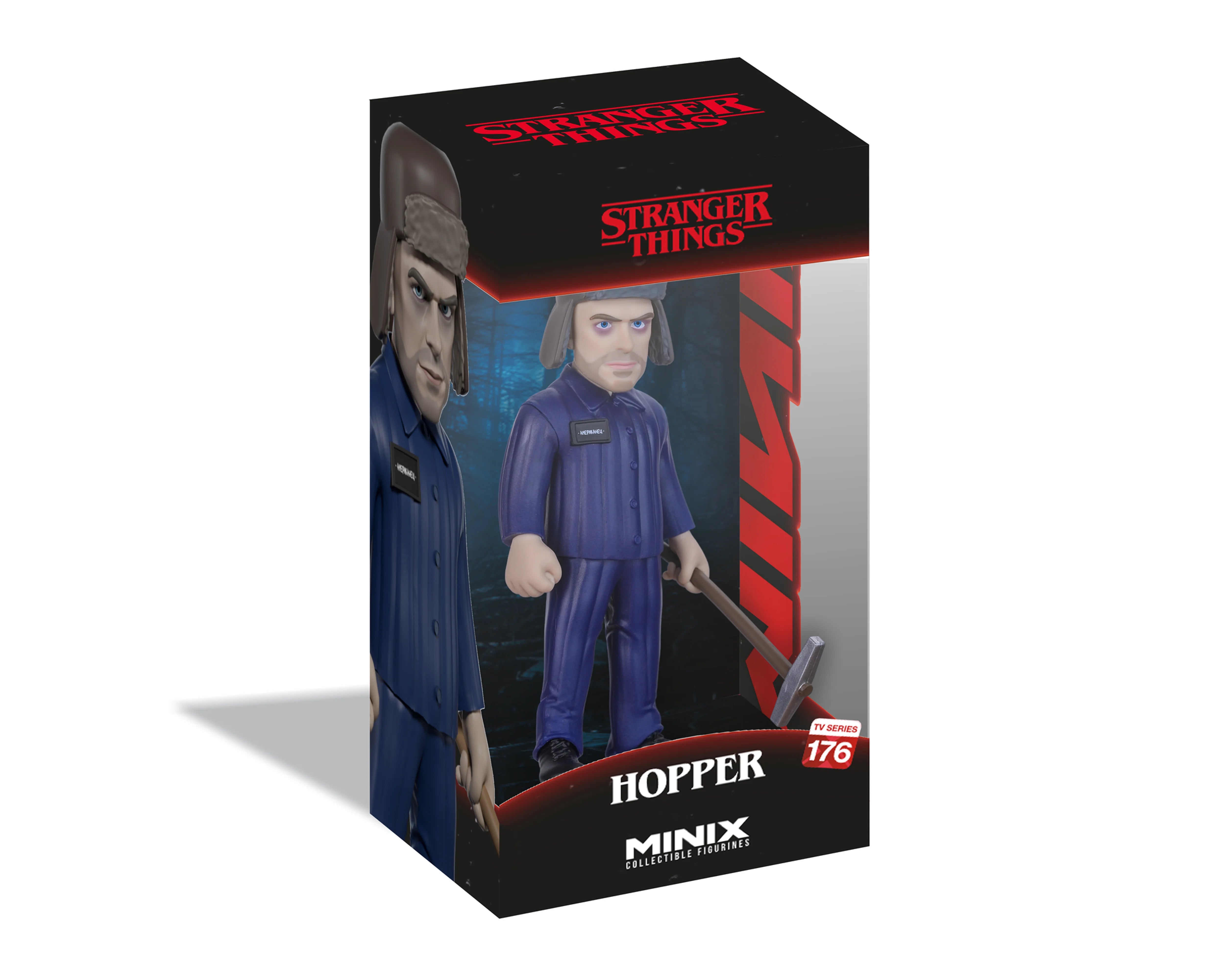Minix - TV Series #176 - Stranger Things - Hopper (S5) Statue 12cm