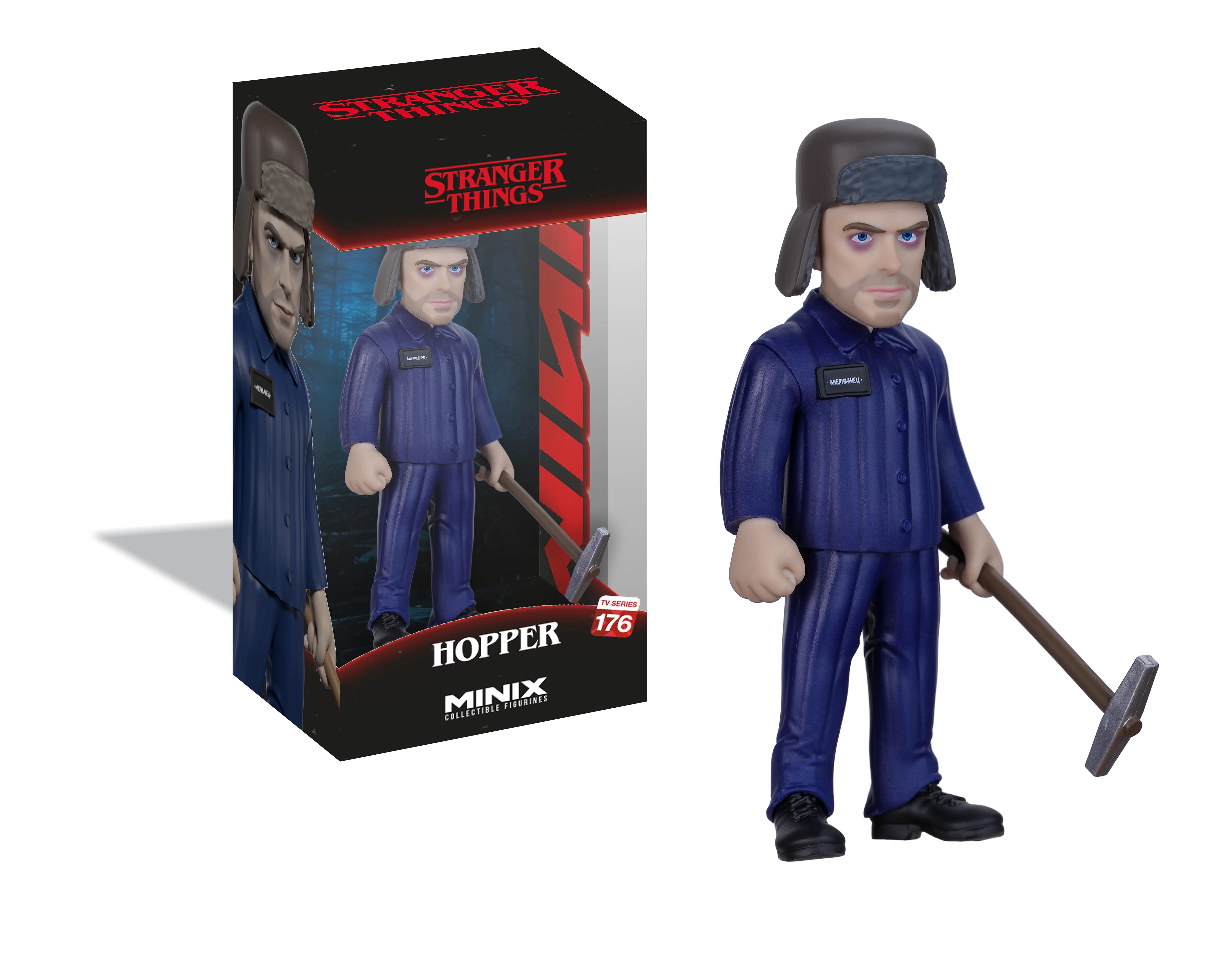 Minix - TV Series #176 - Stranger Things - Hopper (S5) Statue 12cm