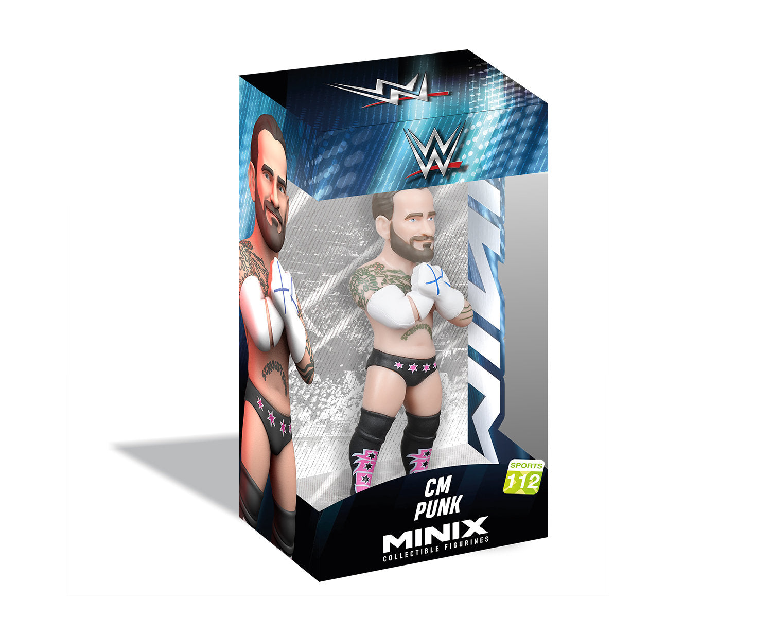 Minix - Sports #112 - CM Punk - Figurine PVC 12 cm