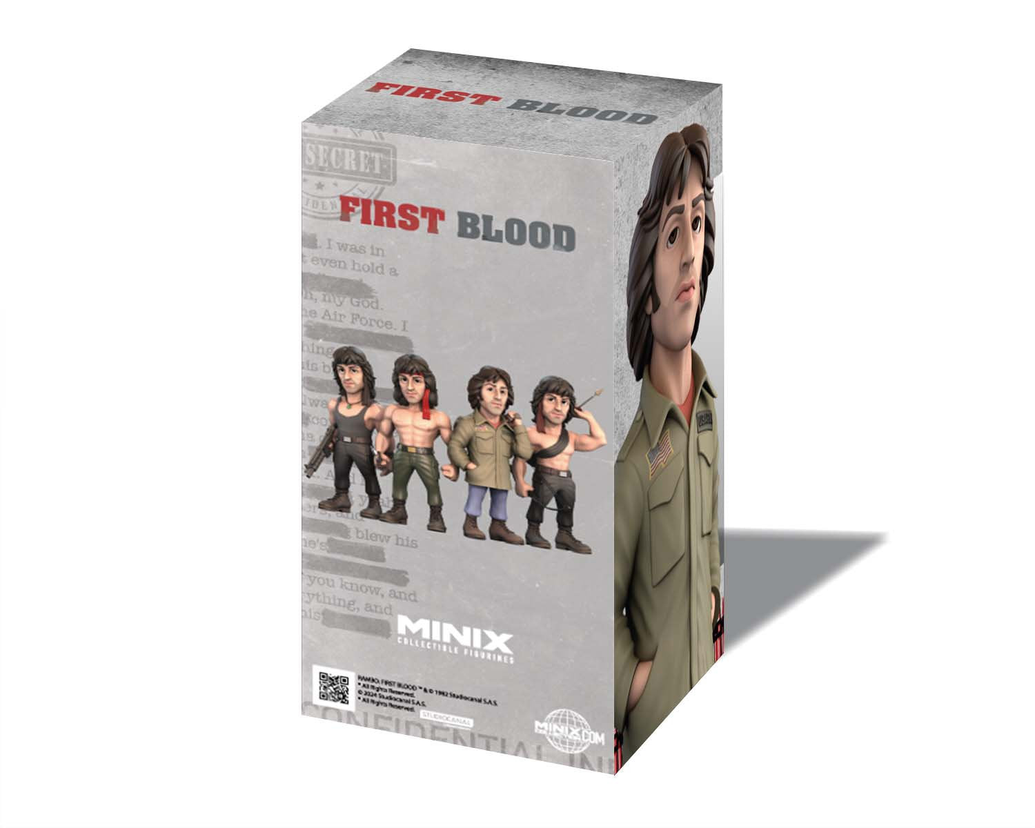 Minix - Movies #139 - Rambo - Rambo First Blood Part I - Figurines PVC 12 cm