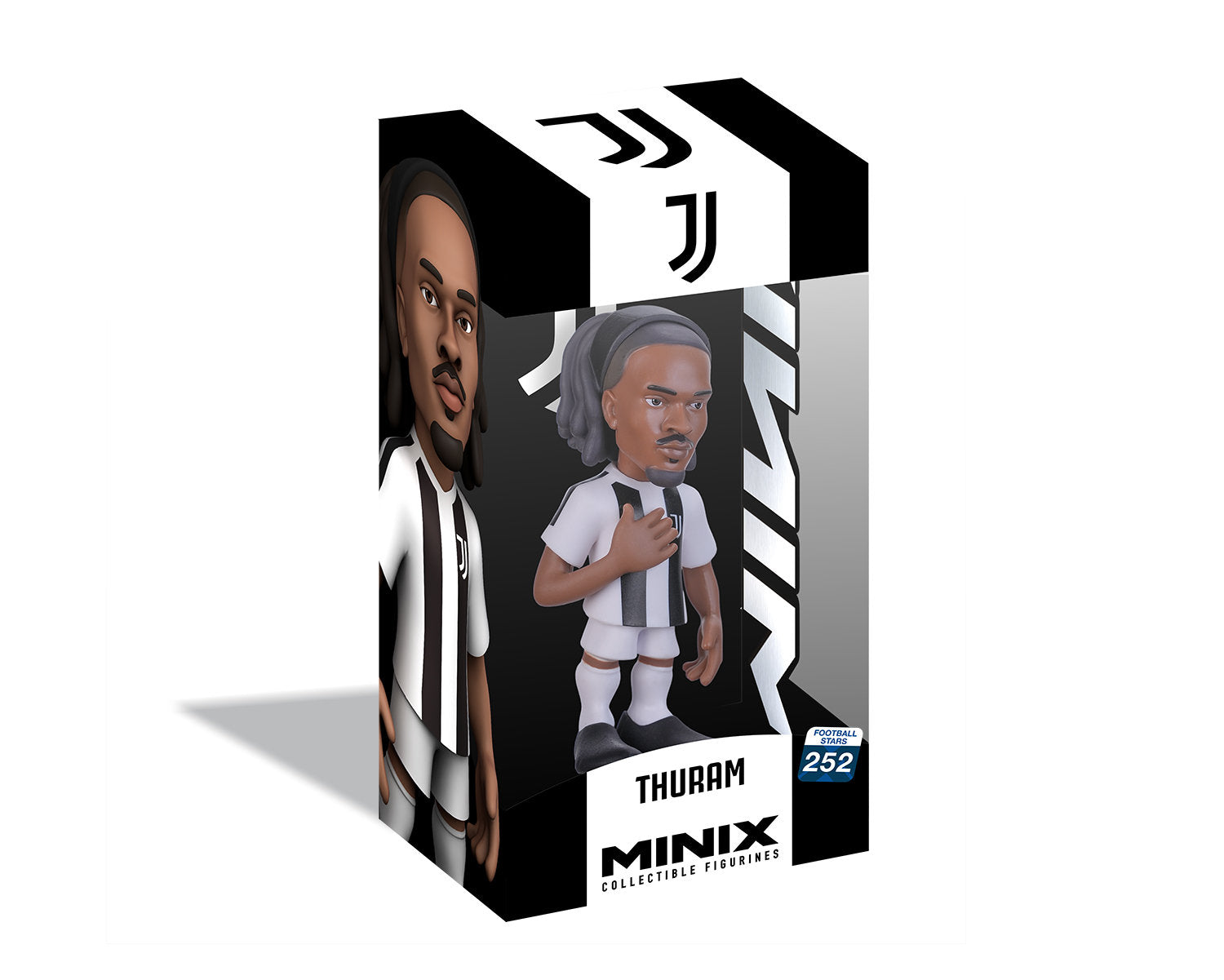 Minix - Football Stars #252 - Juventus - Khephren Thuram - Figurines PVC 12 cm