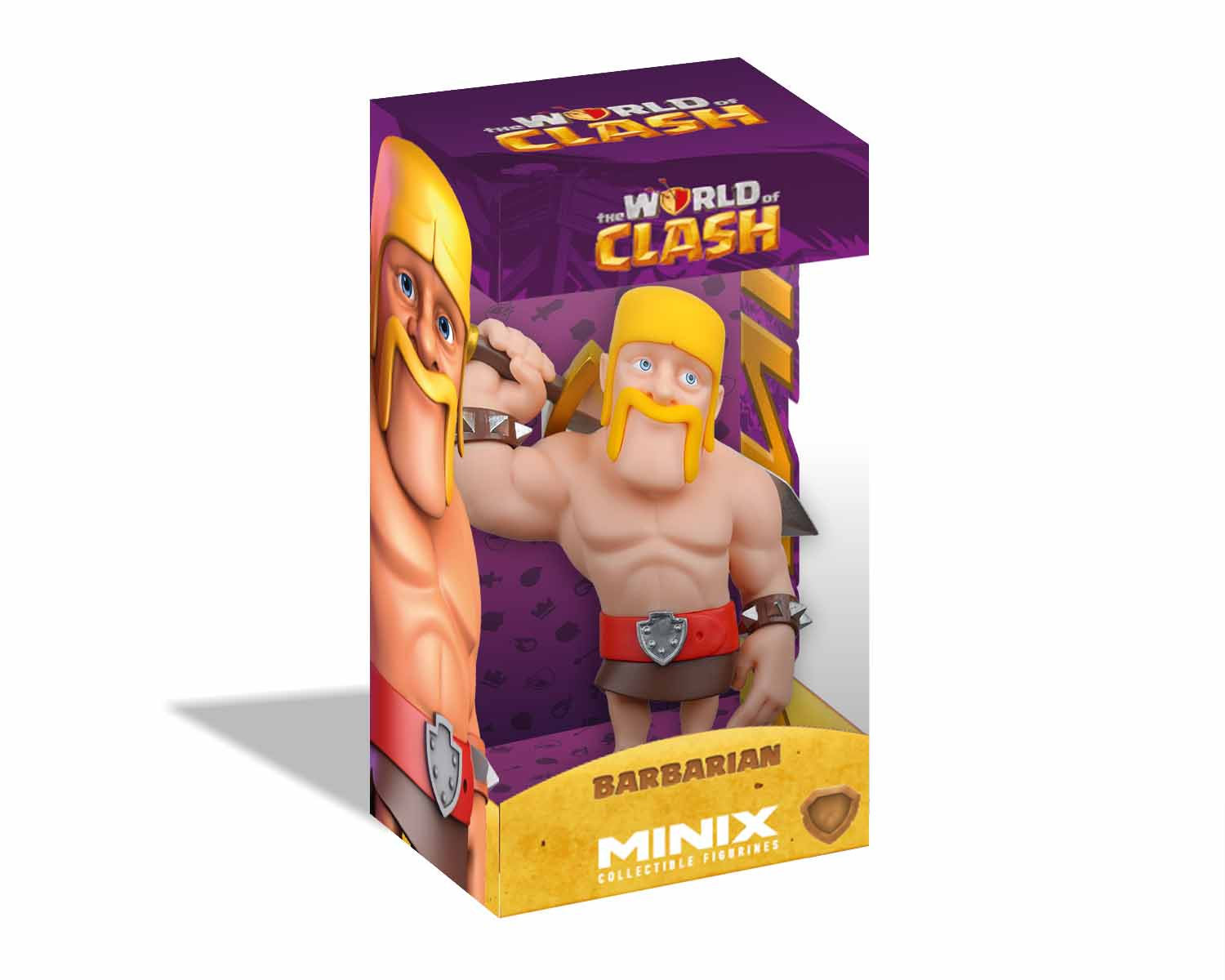 Minix - Video Games #107 - World of Clash - Barbare - Figurines PVC 12 cm