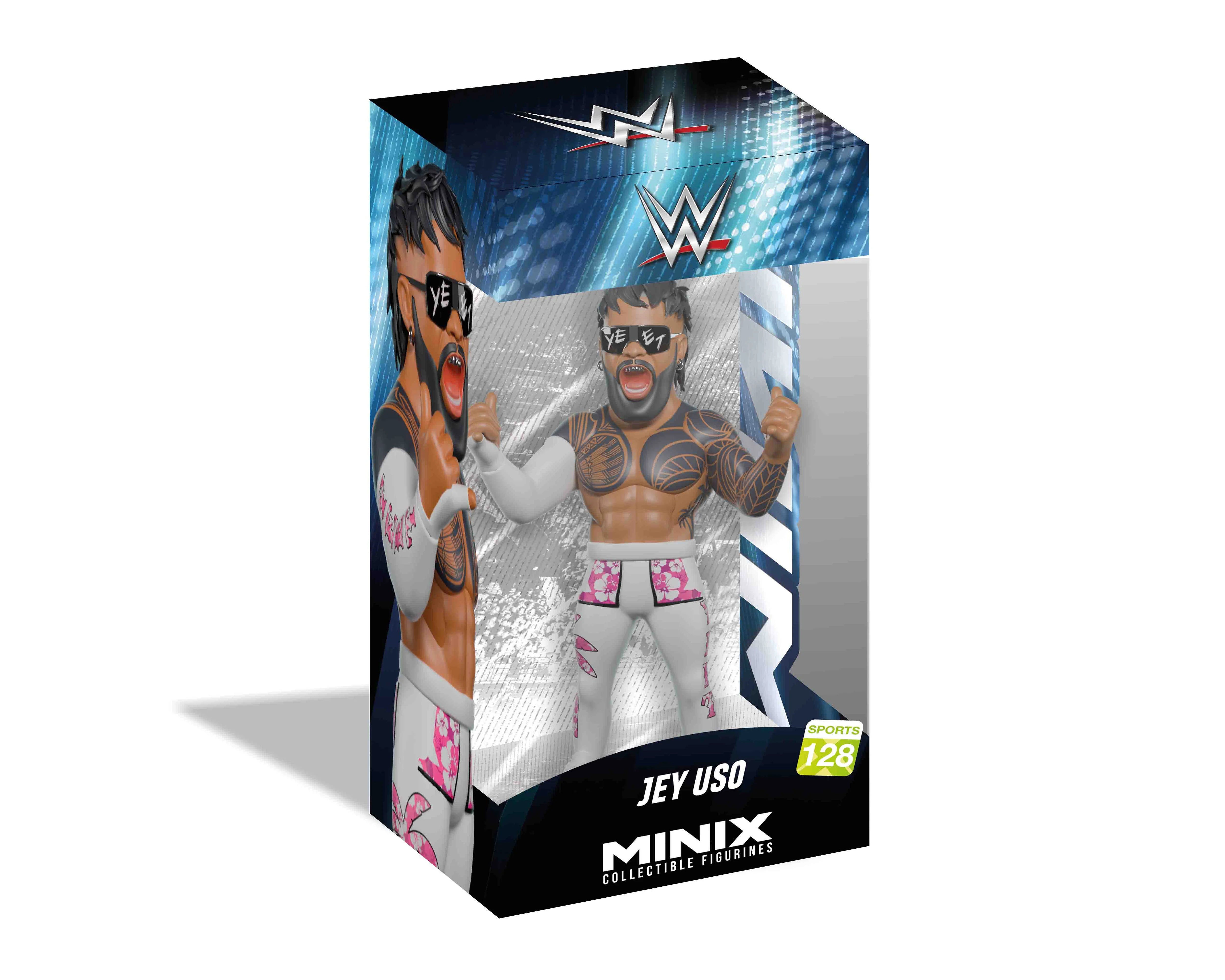 Minix - Sports #128 - Jey Uso - Figurine PVC 12 cm