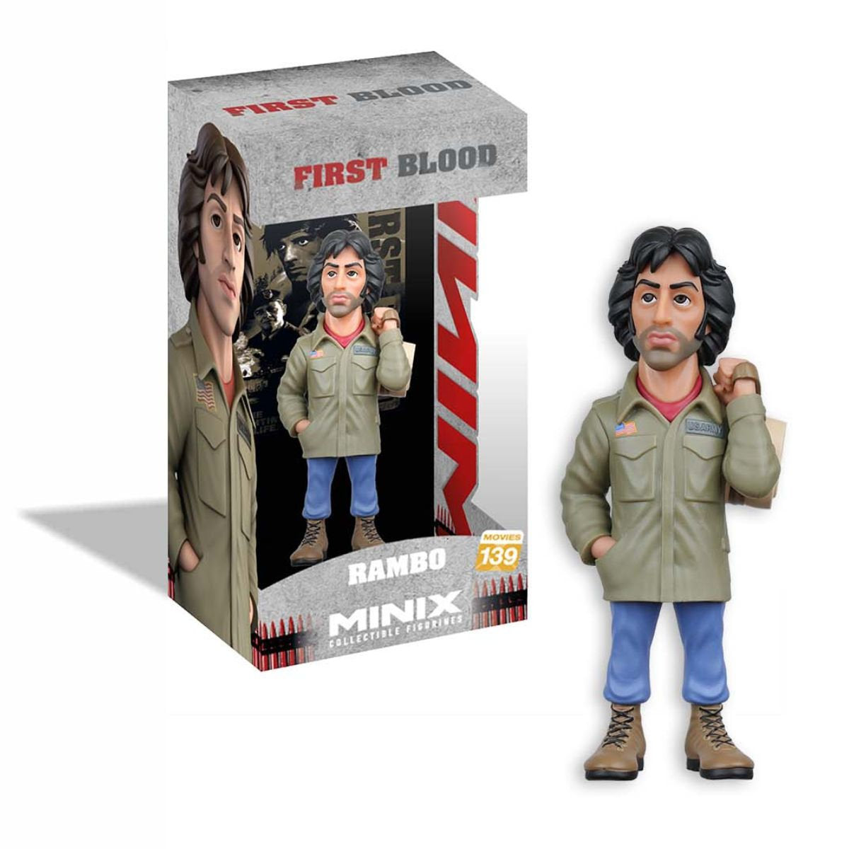Minix - Movies #139 - Rambo - Rambo First Blood Part I - Figurines PVC 12 cm