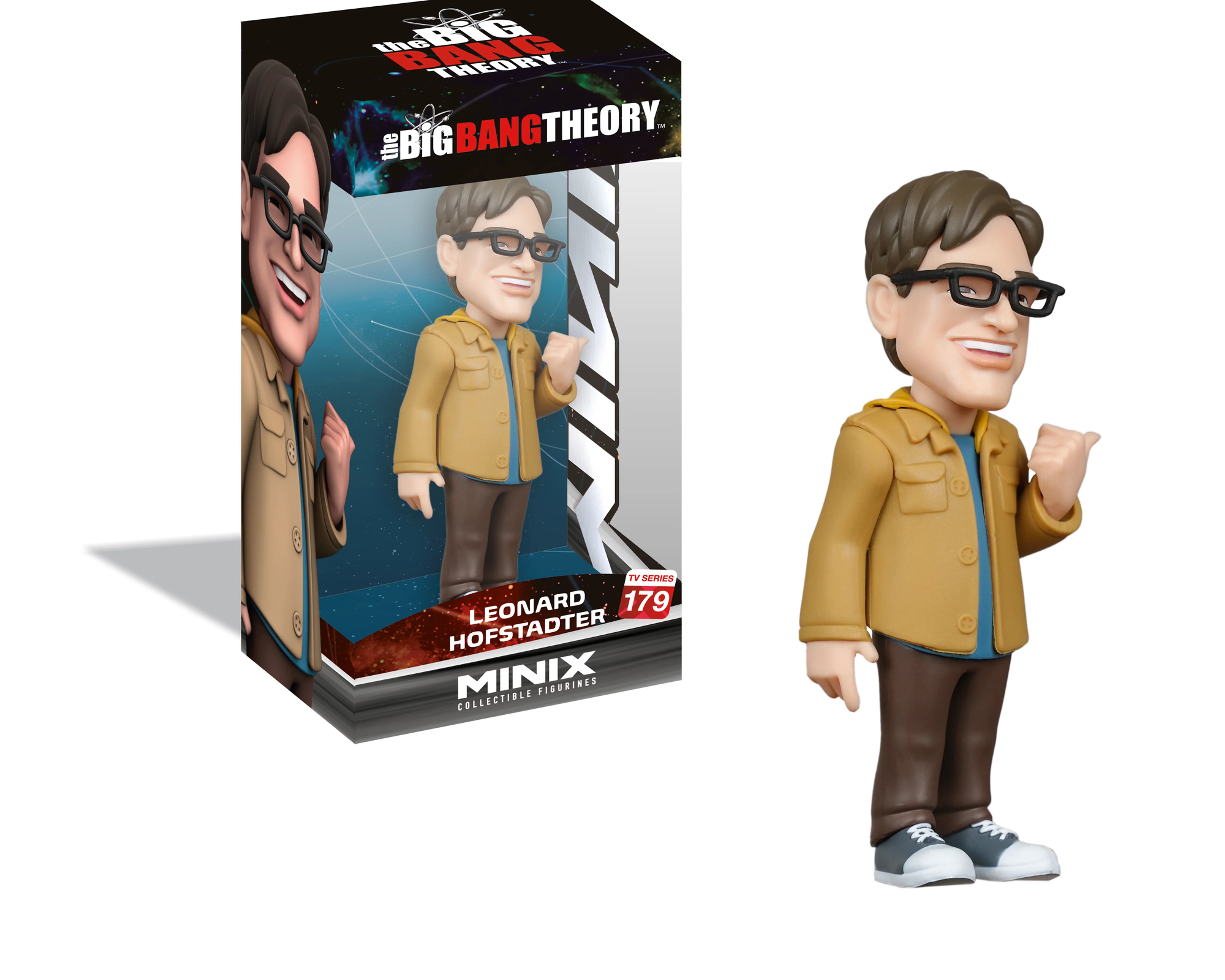 Minix - TV Series #173 - The Big Bang Theory - Leonard Hofstadter - Figurines PVC 12 cm