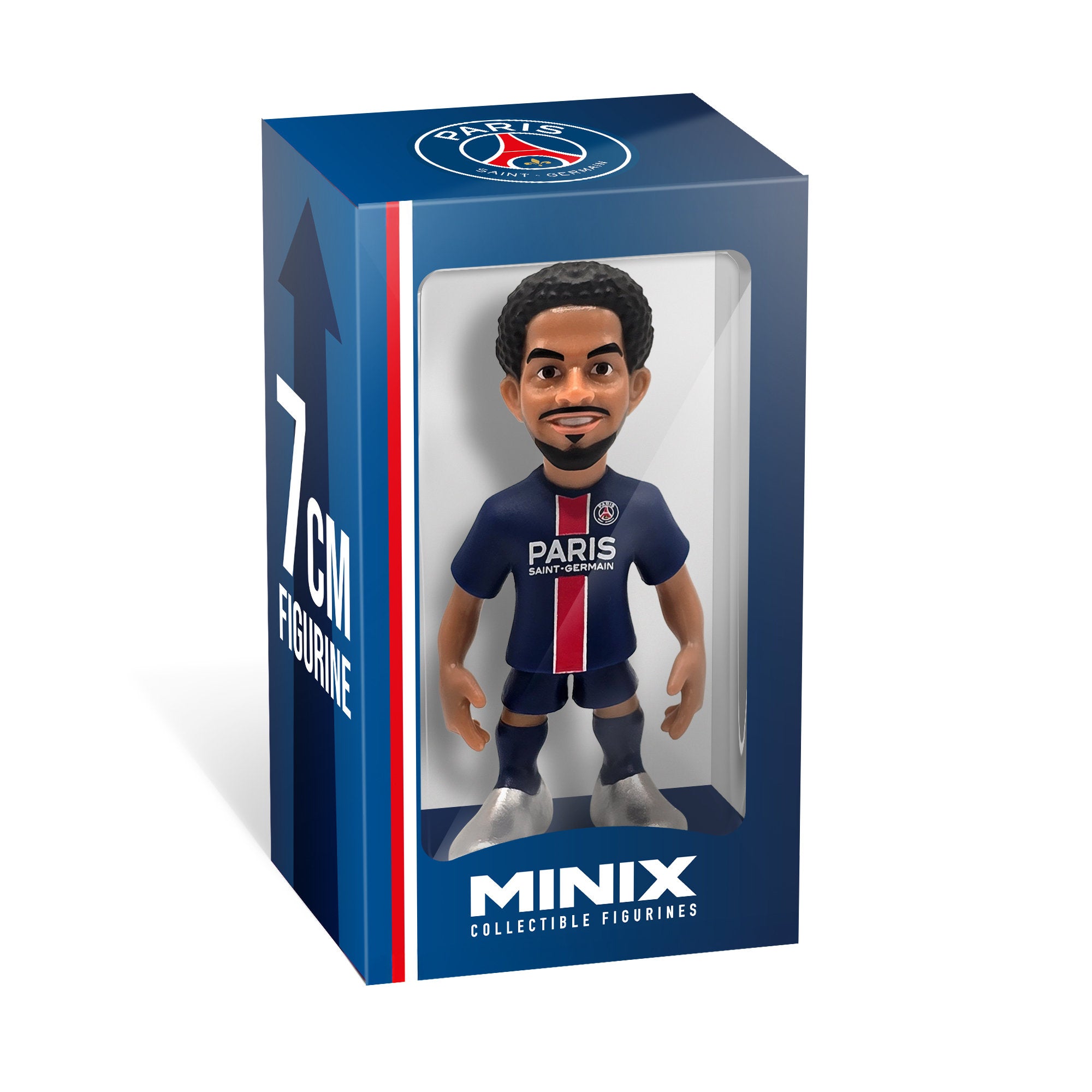 Minix - Box - PSG - Warren Zaire - Emery - Figurines PVC 7 cm