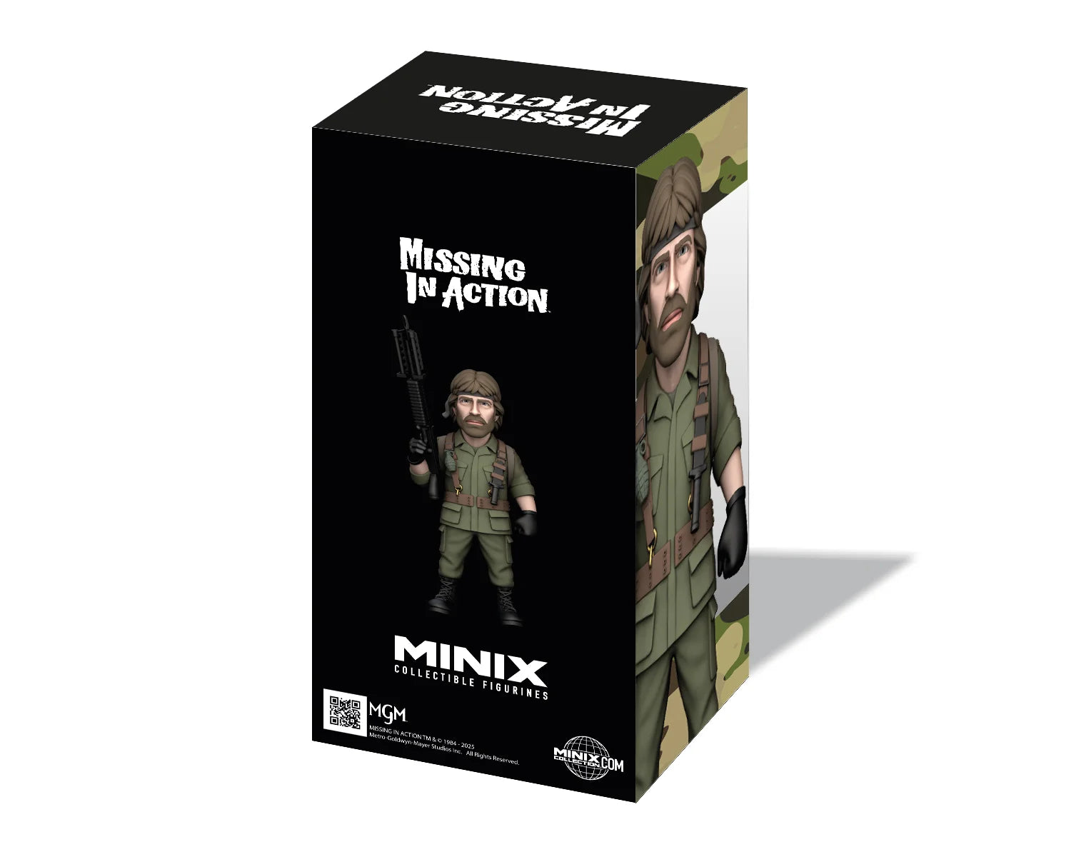 Minix - Movies #152 - Portés Disparus - Chuck Norris - James Braddock - Figurines PVC 12 cm