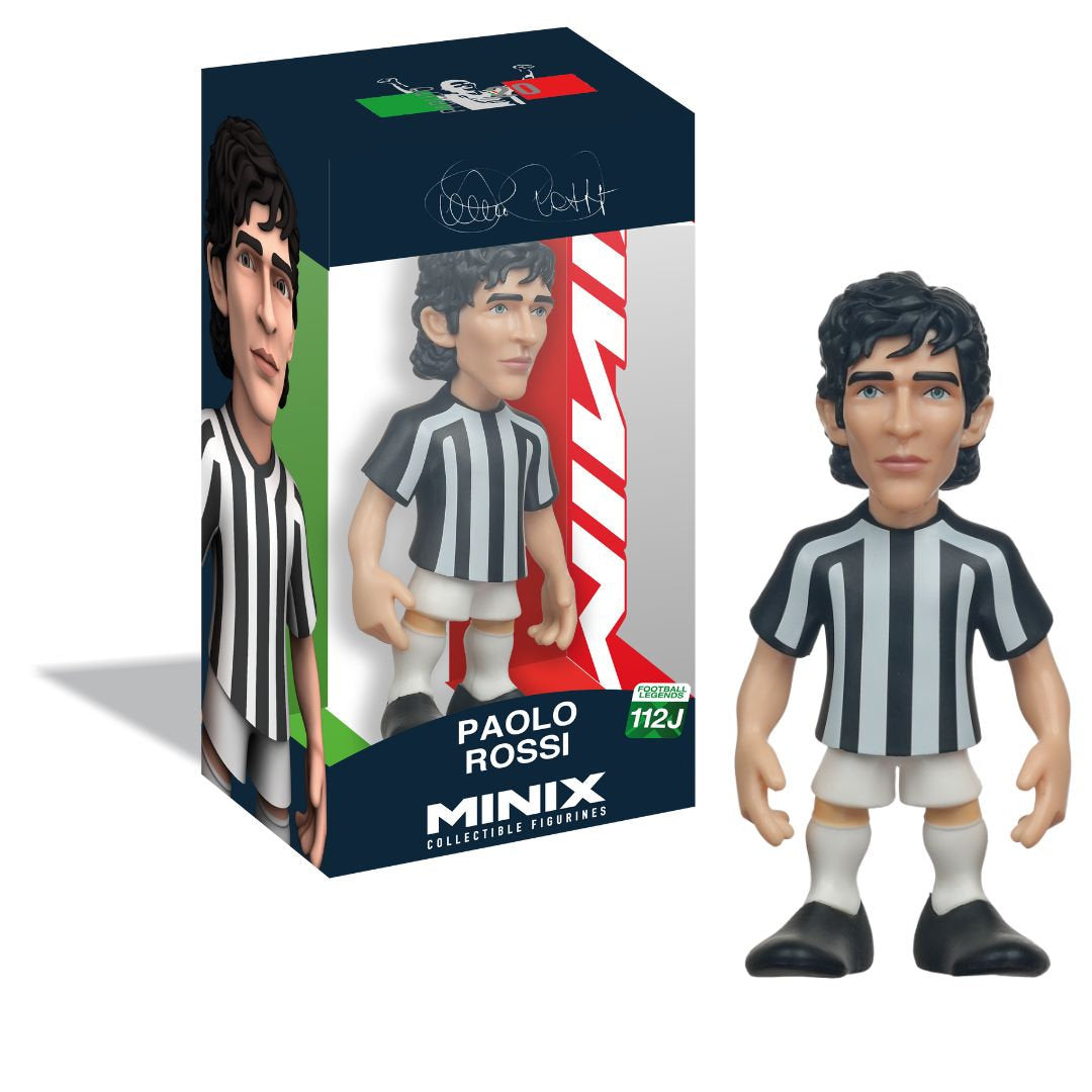 Minix - Football Legends #112J - Paolo Rossi Juventus - Figurines PVC 12 cm