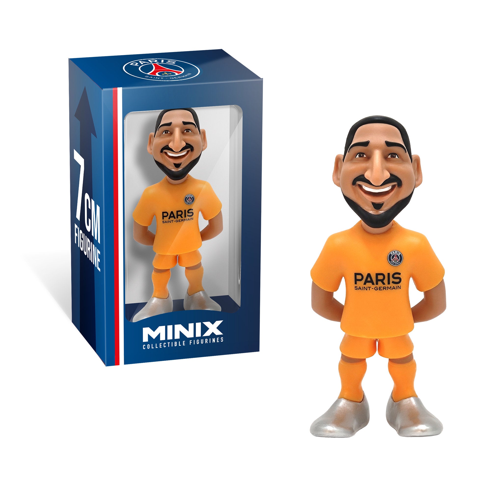 Minix - Box - PSG - Donnarumma - Figurines PVC 7 cm