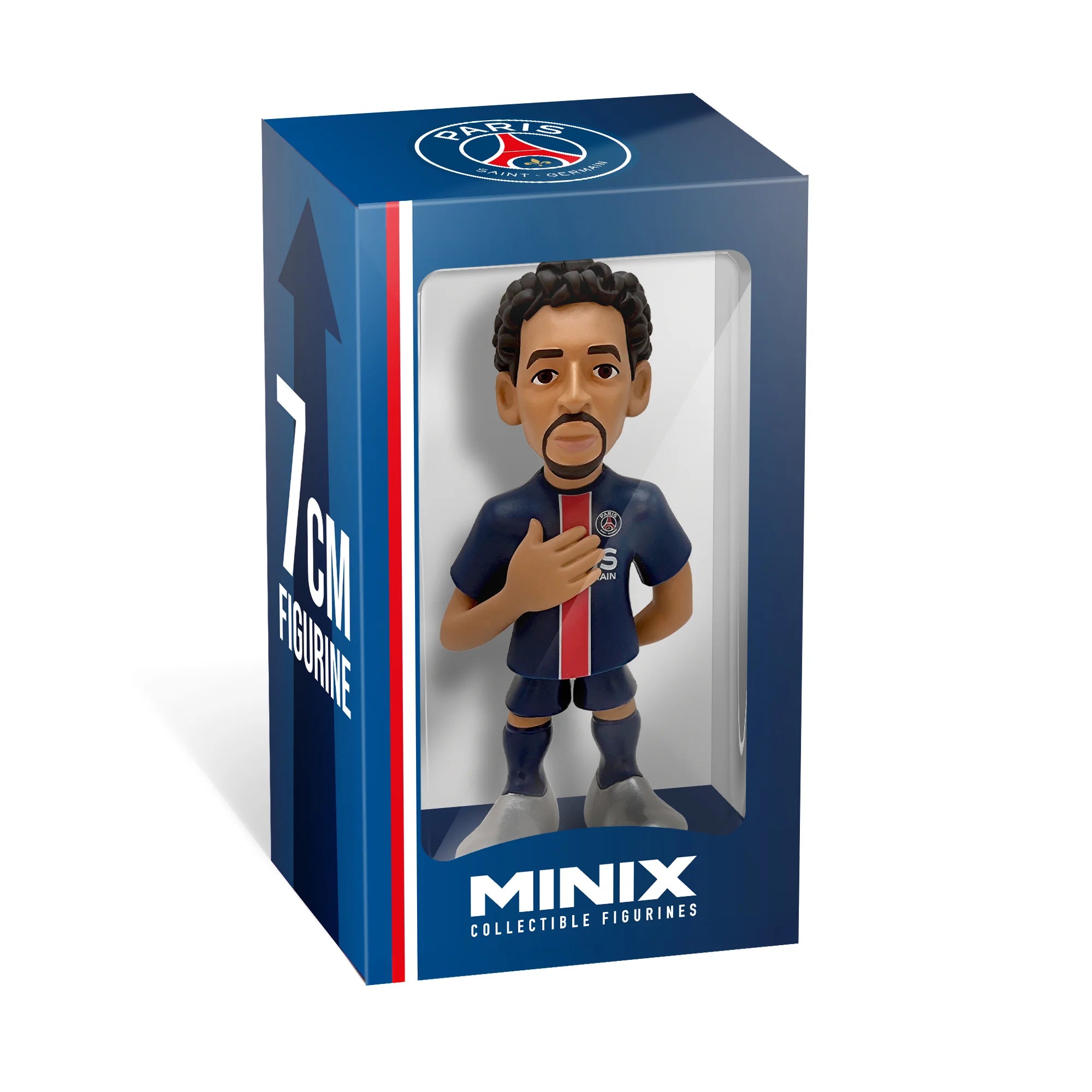 Minix - Box - PSG - Marquinhos - Figurines PVC 7 cm