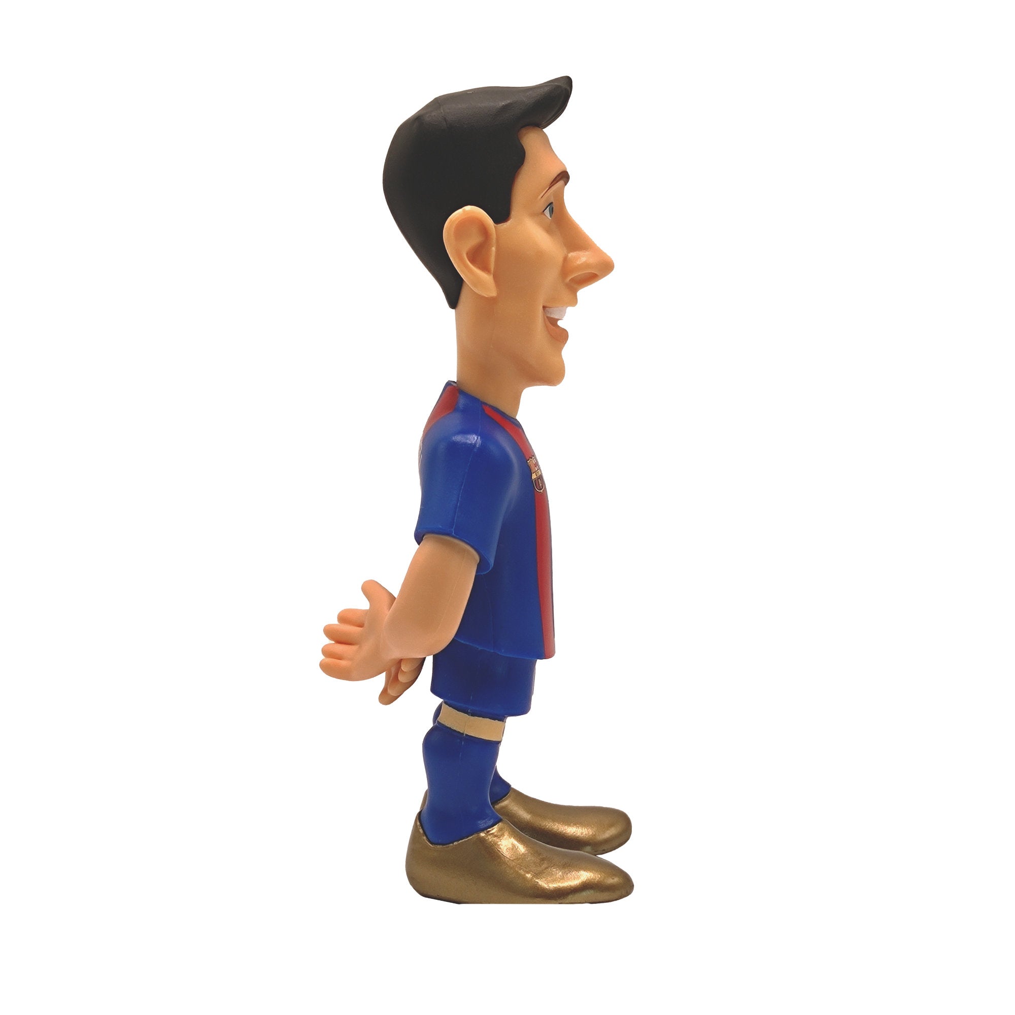 Minix - Box - FC Barcelone - Lewandowski - Figurines PVC 7 cm