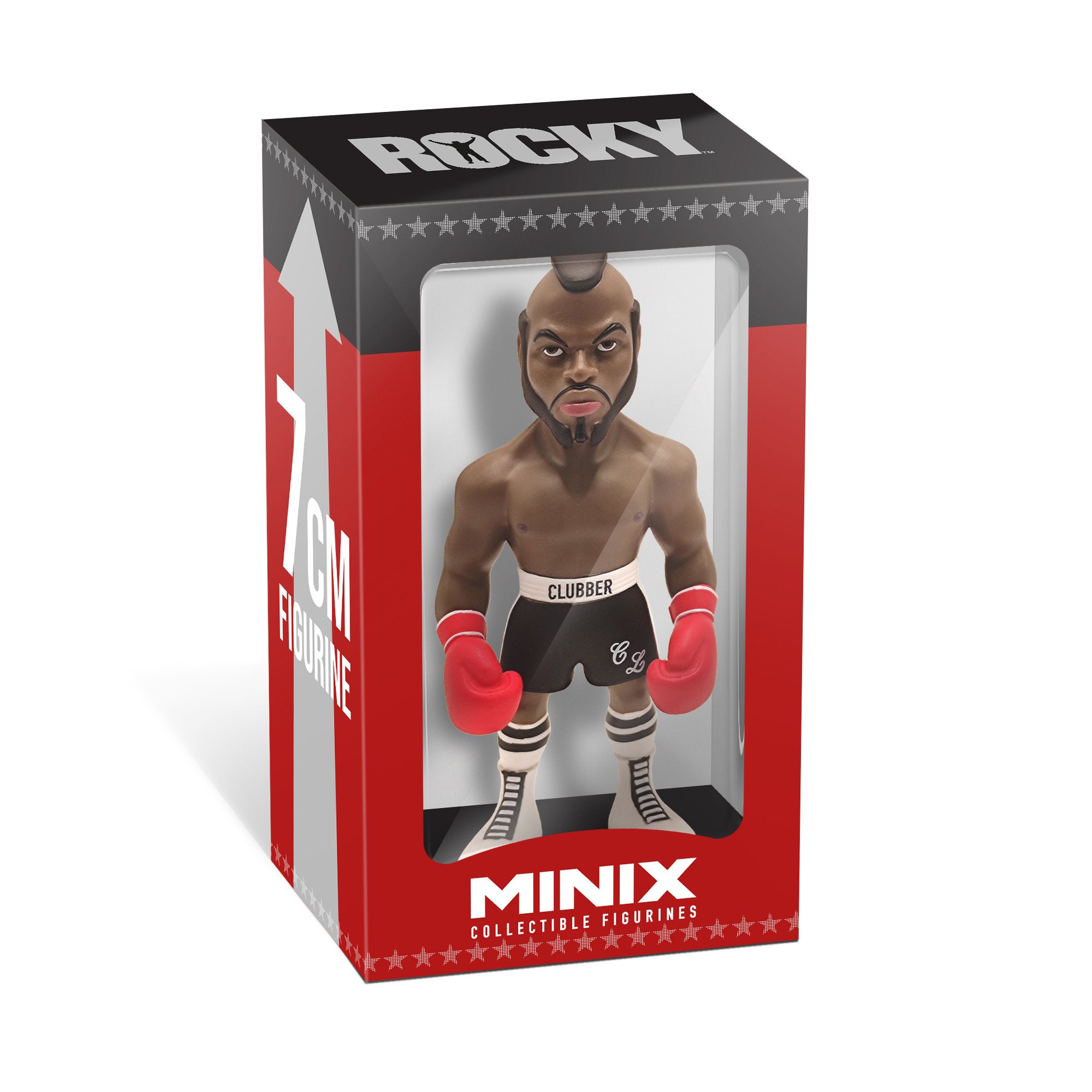 Minix - Box - Rocky III - Clubber lang - Figurines PVC 7 cm