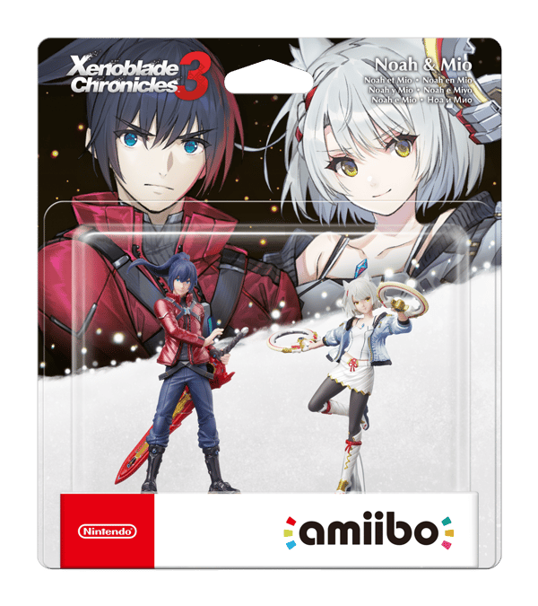 Amiibo 2-Pack Noah et Mio - Xenoblade Chronicle 3 Collection - flash vidéo
