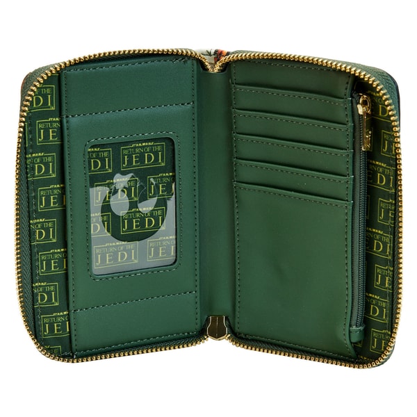 Loungefly: Lucasfilm - Star Wars - Scenes Return of the Jedi Zip Around Wallet - flash vidéo