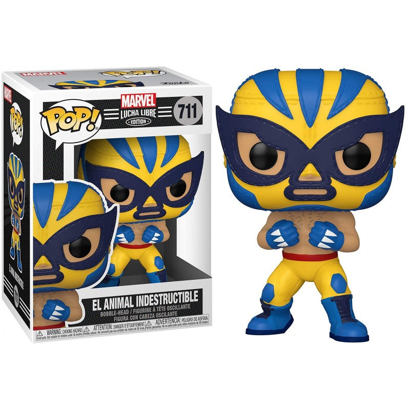 Funko Pop! Marvel: Lucha Libre Edition - El Animal Indestructible ENG Merchandising