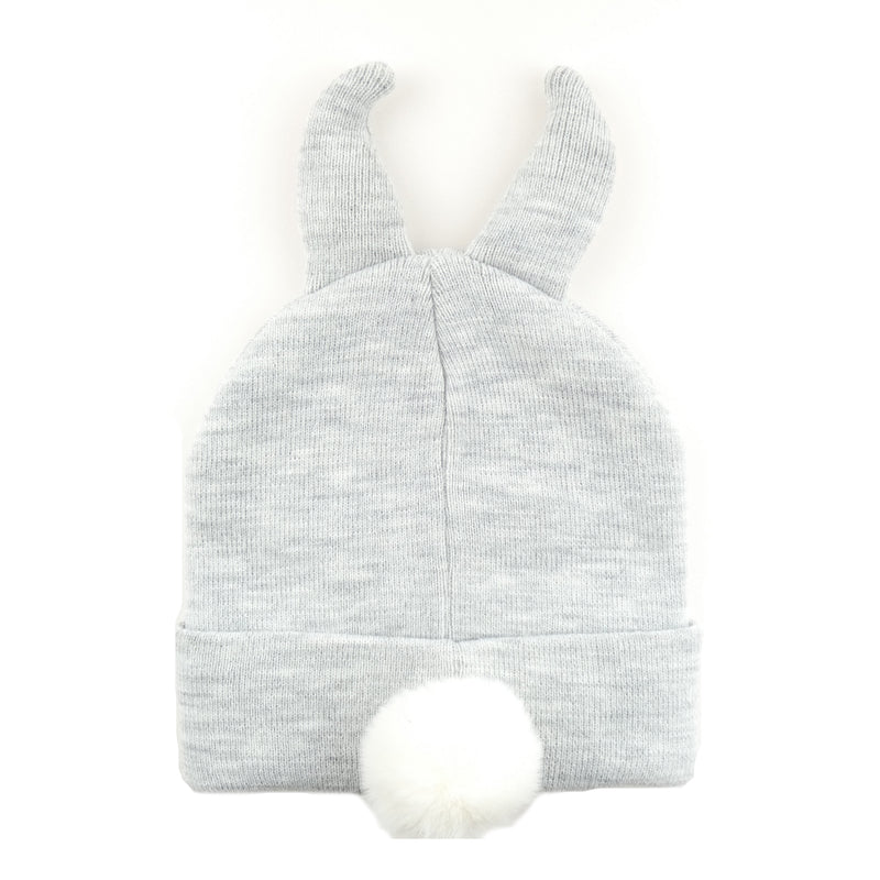 Disney - Bonnet à pompon Gris Bambi Visage de Panpan