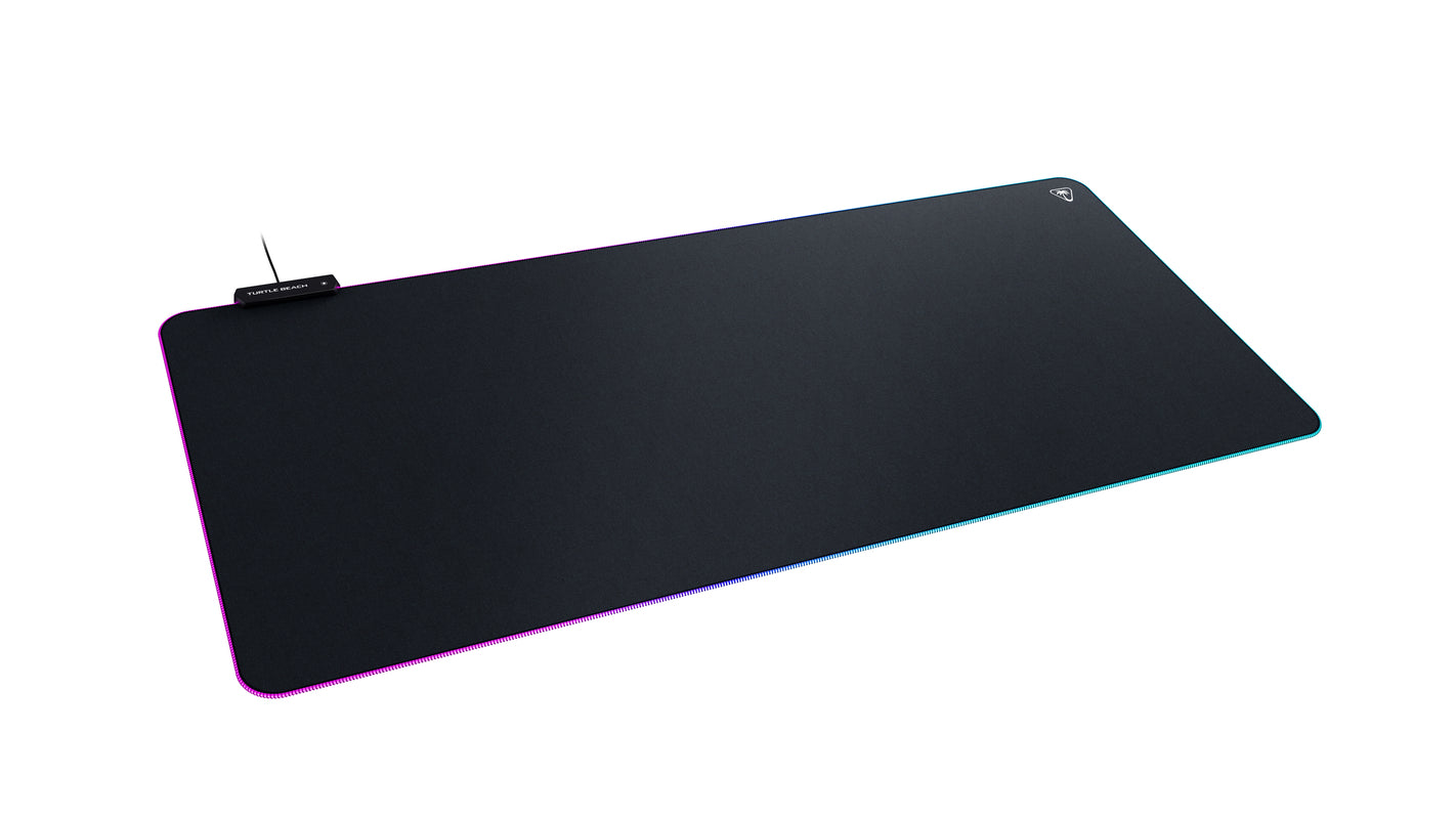 Turtle Beach - Tapis de souris de jeu à illumination RGB Sense AIMO XXL
