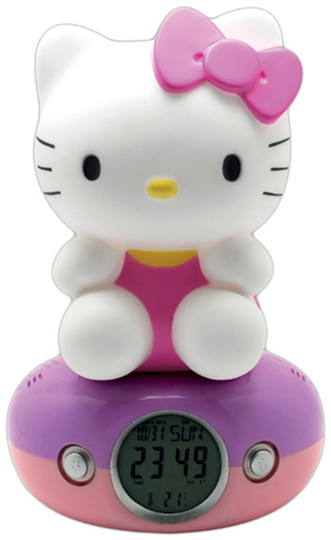 Hello Kitty - Horloge Numérique & Veilleuse