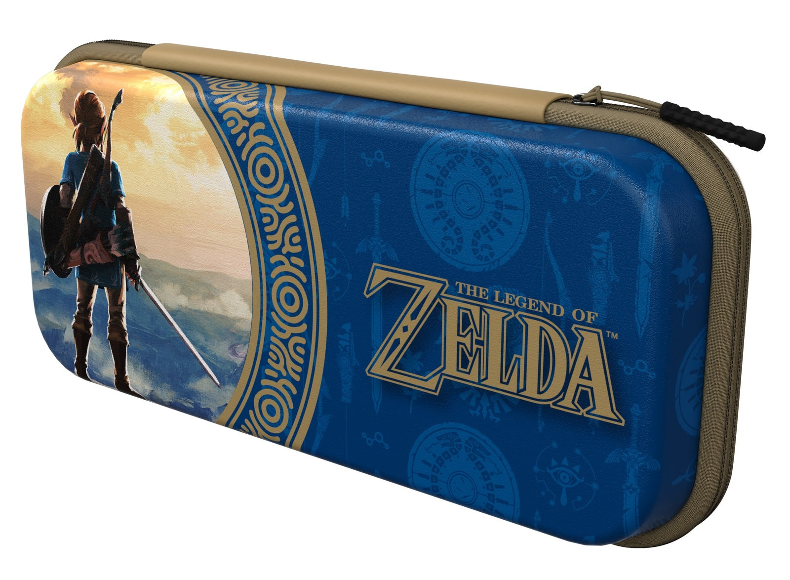 PDP - Étui de voyage Hyrule Blue pour Nintendo Switch, Switch Lite et Switch OLED