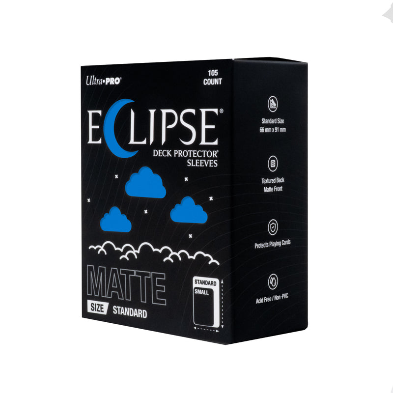 Ultra Pro - Pochettes de protection ECLIPSE standard mates - 105 pièces - Bleu pacifique