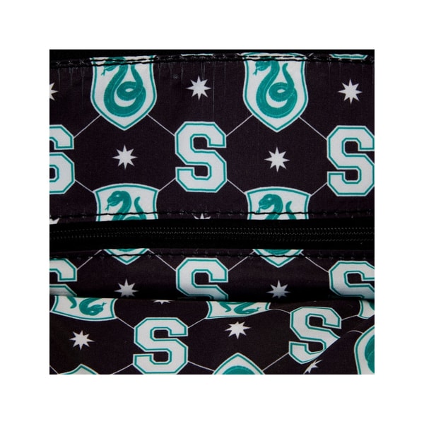 Loungefly: Wizarding World - Harry Potter - Slytherin "Varsity" Plaid Crossbody Bag - flash vidéo