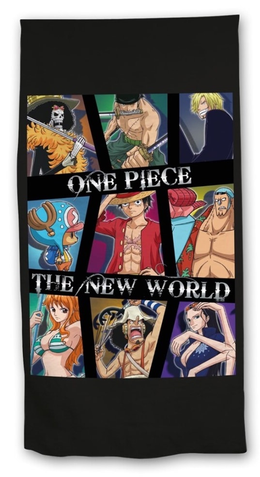 One Piece - Serviette de plage Le Nouveau Monde (70x140cm) - flash vidéo