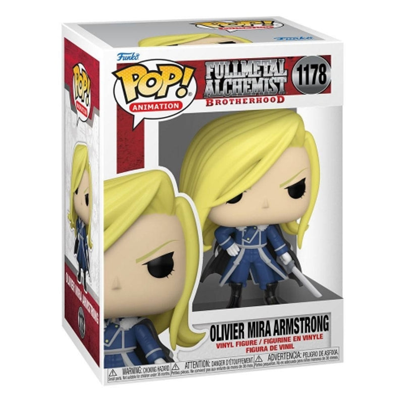 Funko Pop! Animation: Fullmetal Alchemist: Brotherhood - Olivia Mira Armstrong (with Sword) ENG Merchandising