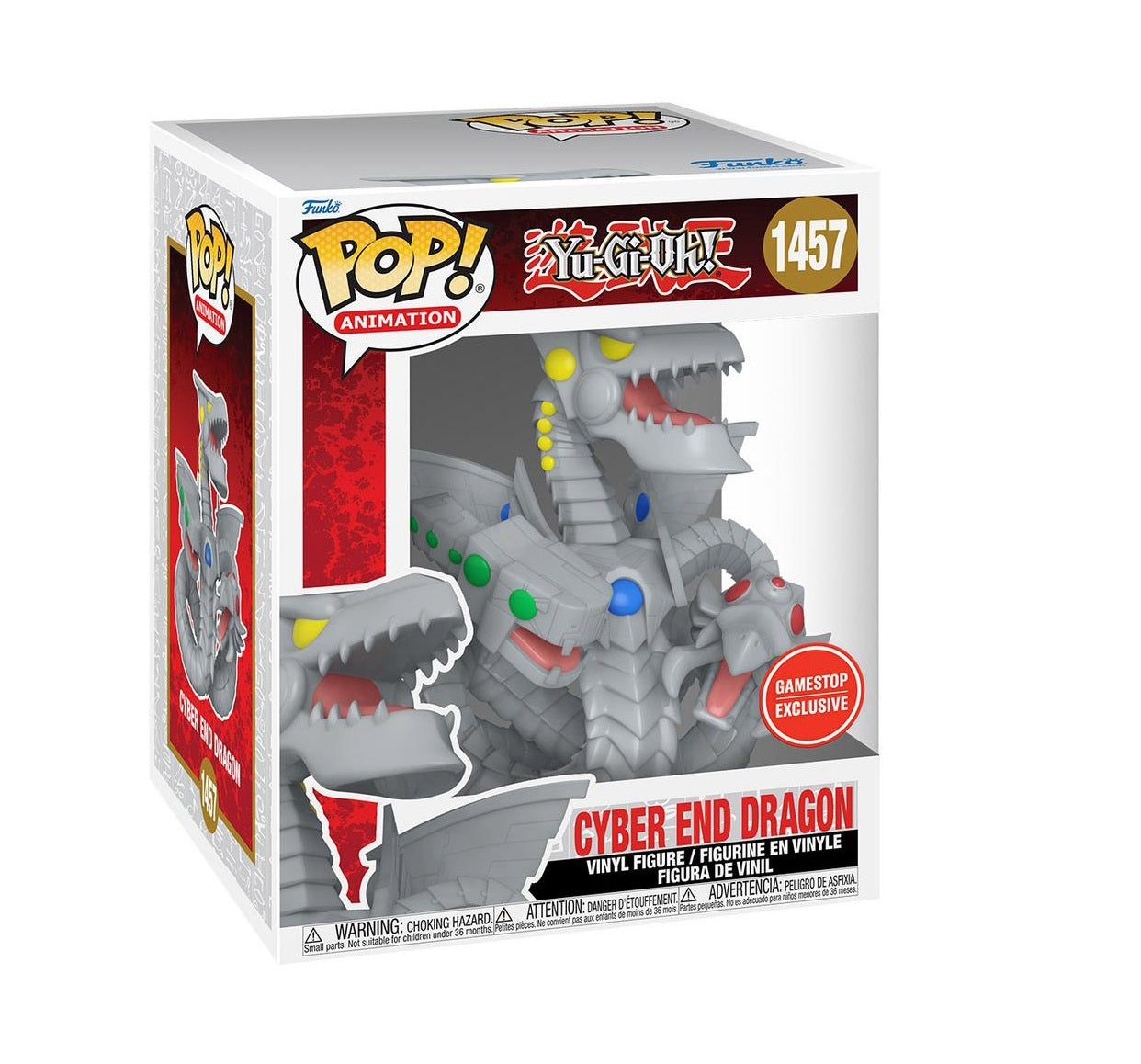 Funko Pop! Super: Yu-Gi-Oh! - Cyber End Dragon 6" Super Sized Pop!