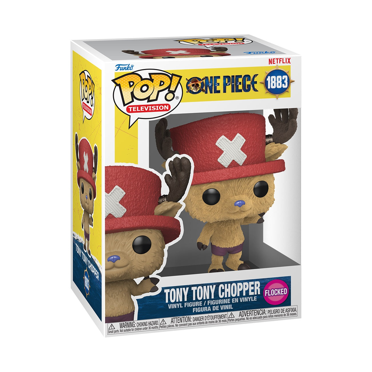 Funko Pop! TV: One Piece - Tony Tony Chopper (Flocked)