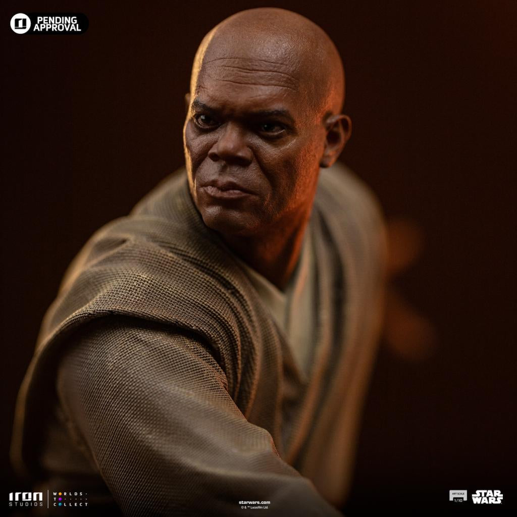 Iron Studios - Art Scale 1/10 - Star Wars: The Clone Wars - Mace Windu Statue 19cm